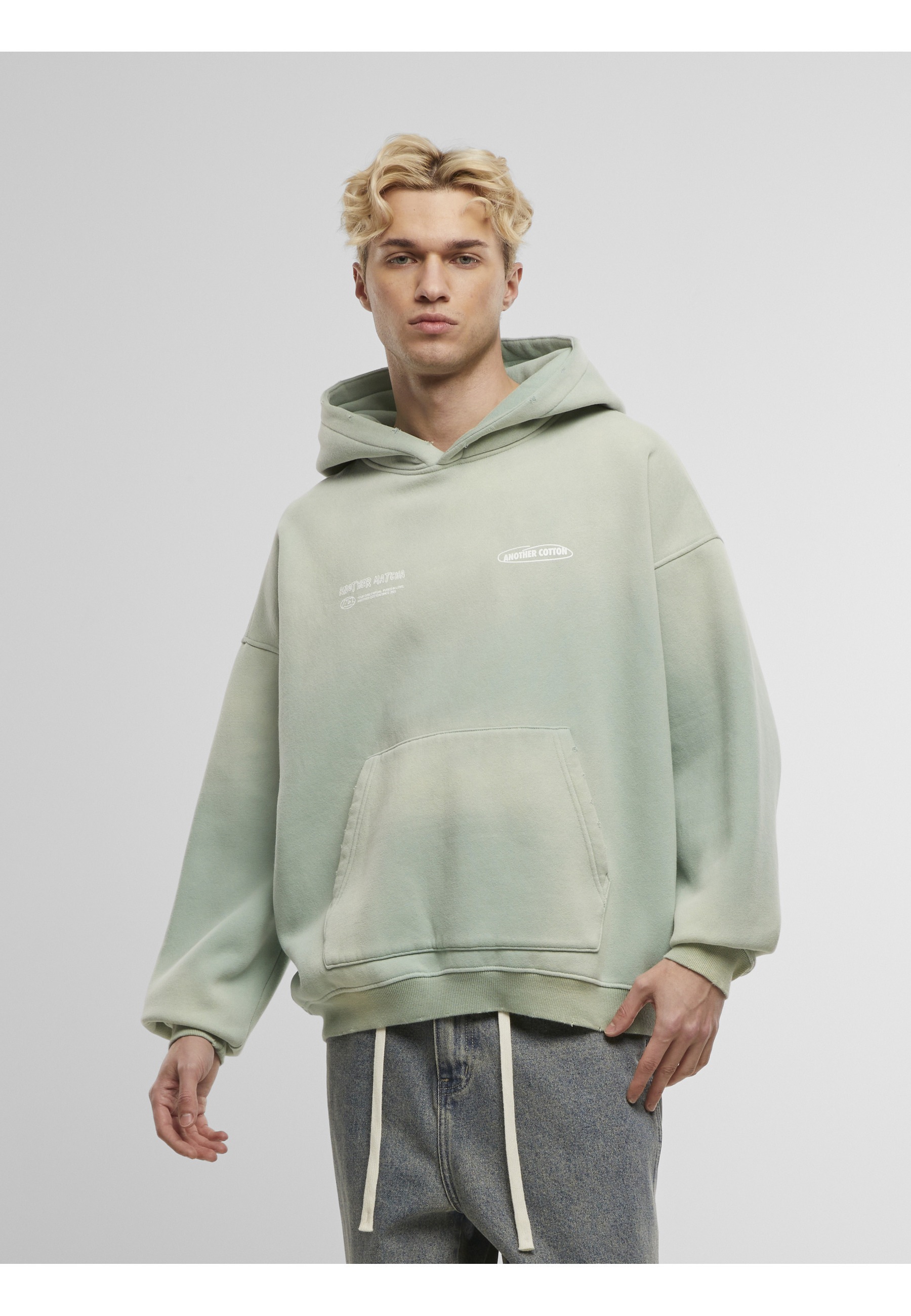 Another Cotton Lab Kapuzensweatshirt »Another Cotton Lab Matcha Lab Oversized Washed Hoodie«, 1
