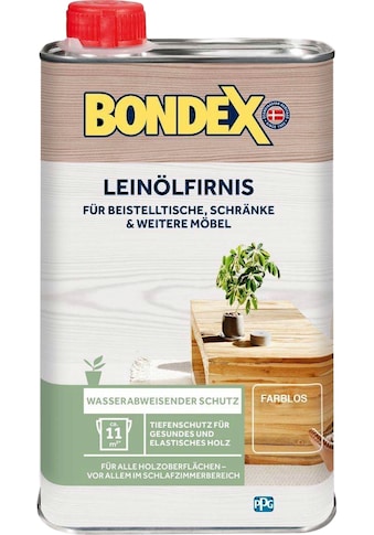 Bondex Holzpflegeöl »LEINÖLFIRNIS Farblos« 05...