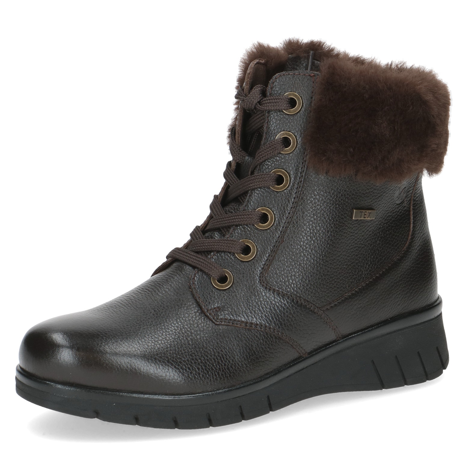 Caprice Winterboots, Keilabsatz, Schnürboots, Schnürstiefelette in Weite H günstig online kaufen