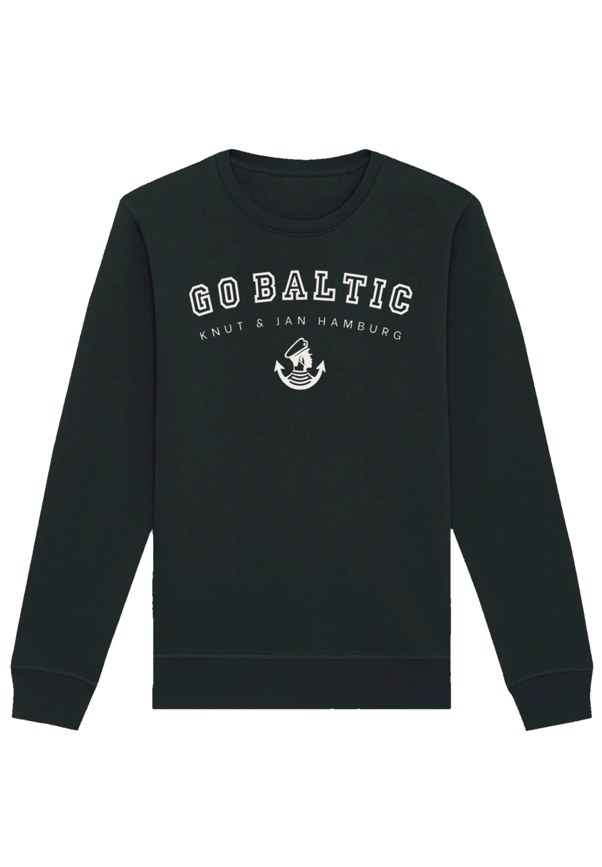 F4NT4STIC Sweatshirt "Go Baltic Knut & Jan Hamburg", Print