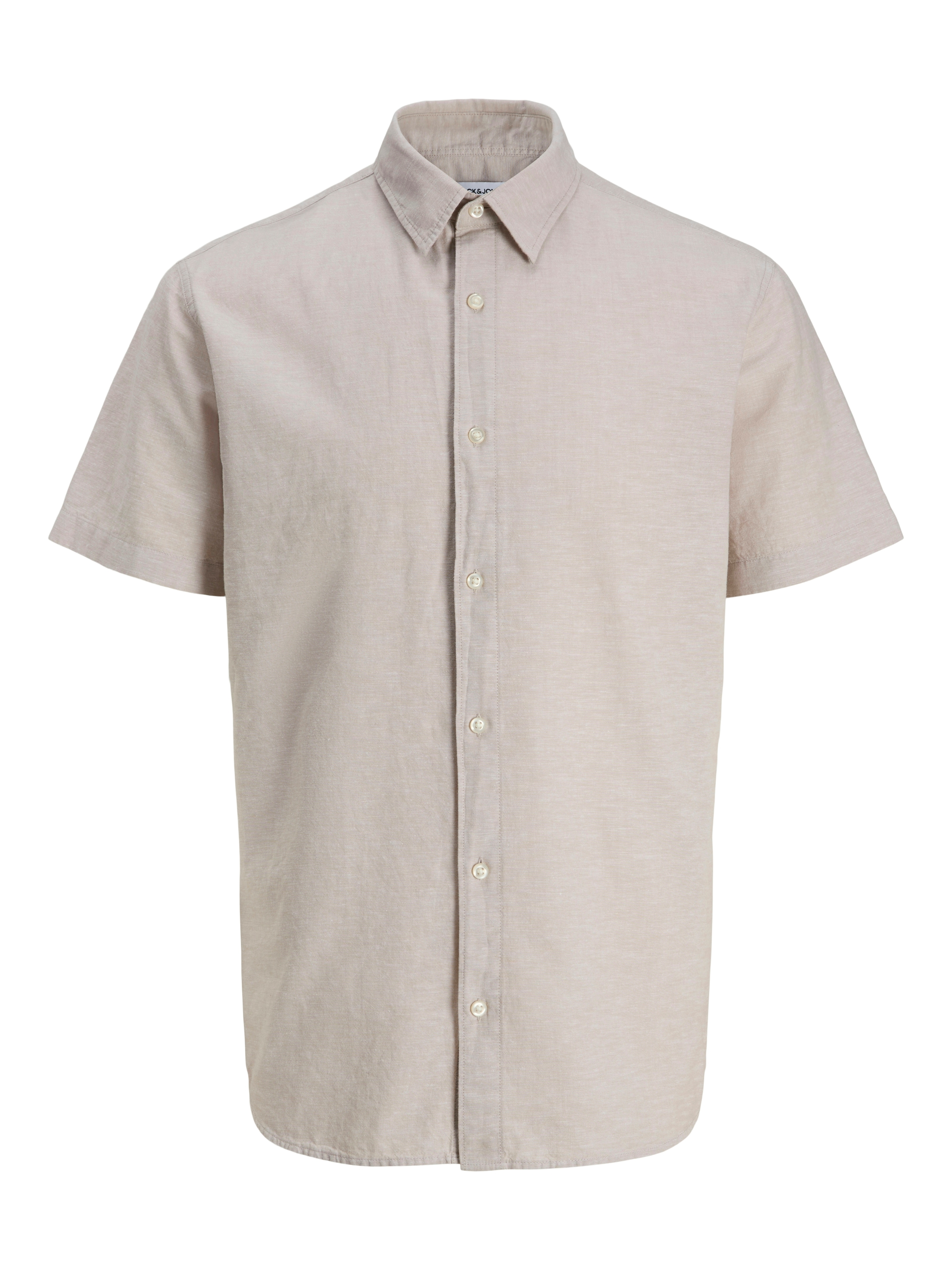 Jack & Jones PlusSize Kurzarmhemd "JJEBREEZE LINEN BLEND SHIRT S/S SN PLS" günstig online kaufen