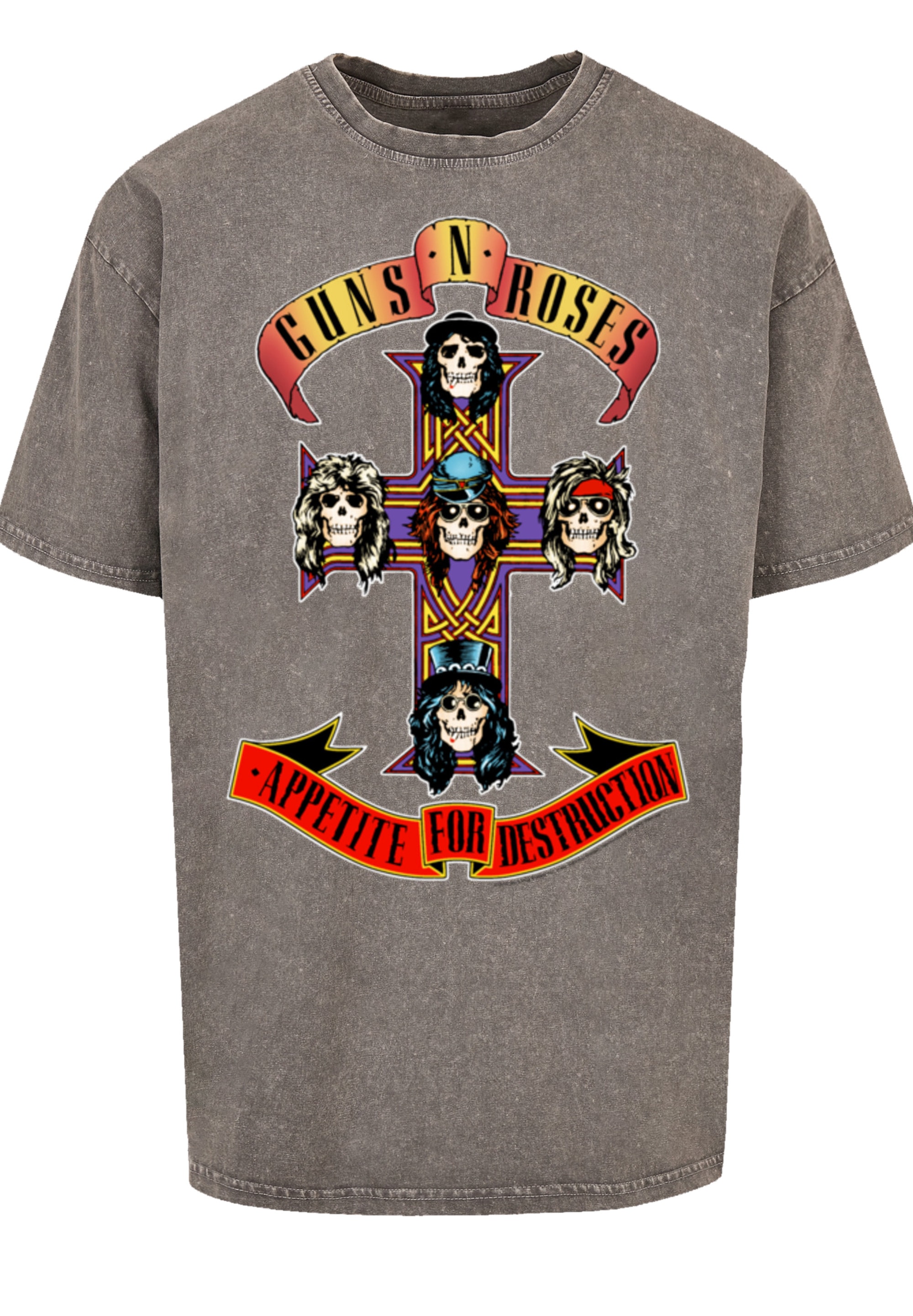 F4NT4STIC T-Shirt »Guns 'n' Roses Appetite For Destruction«, Premium Qualität
