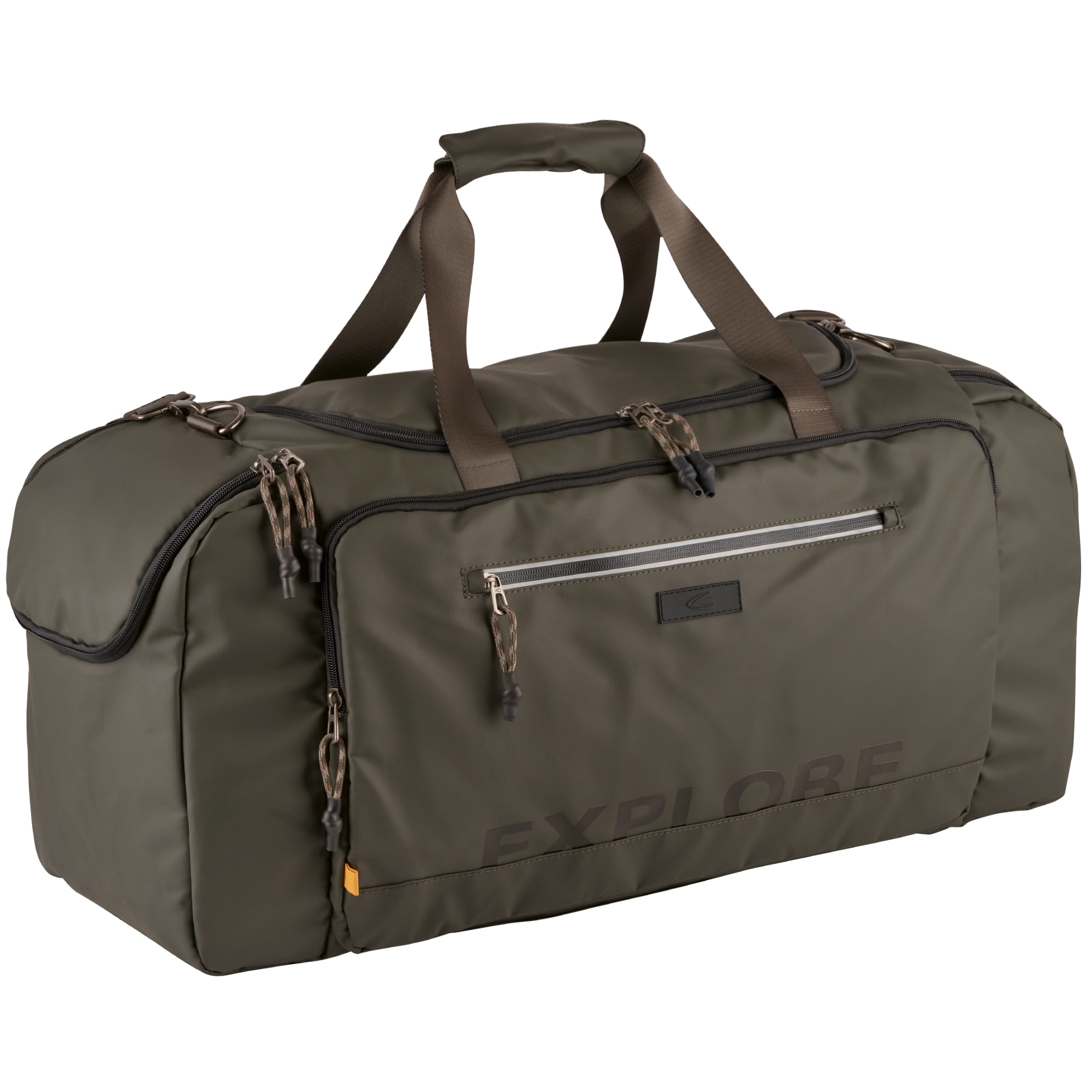 camel active Reisetasche "Explore" wasserabweisendes recyceltes Nylon und r günstig online kaufen