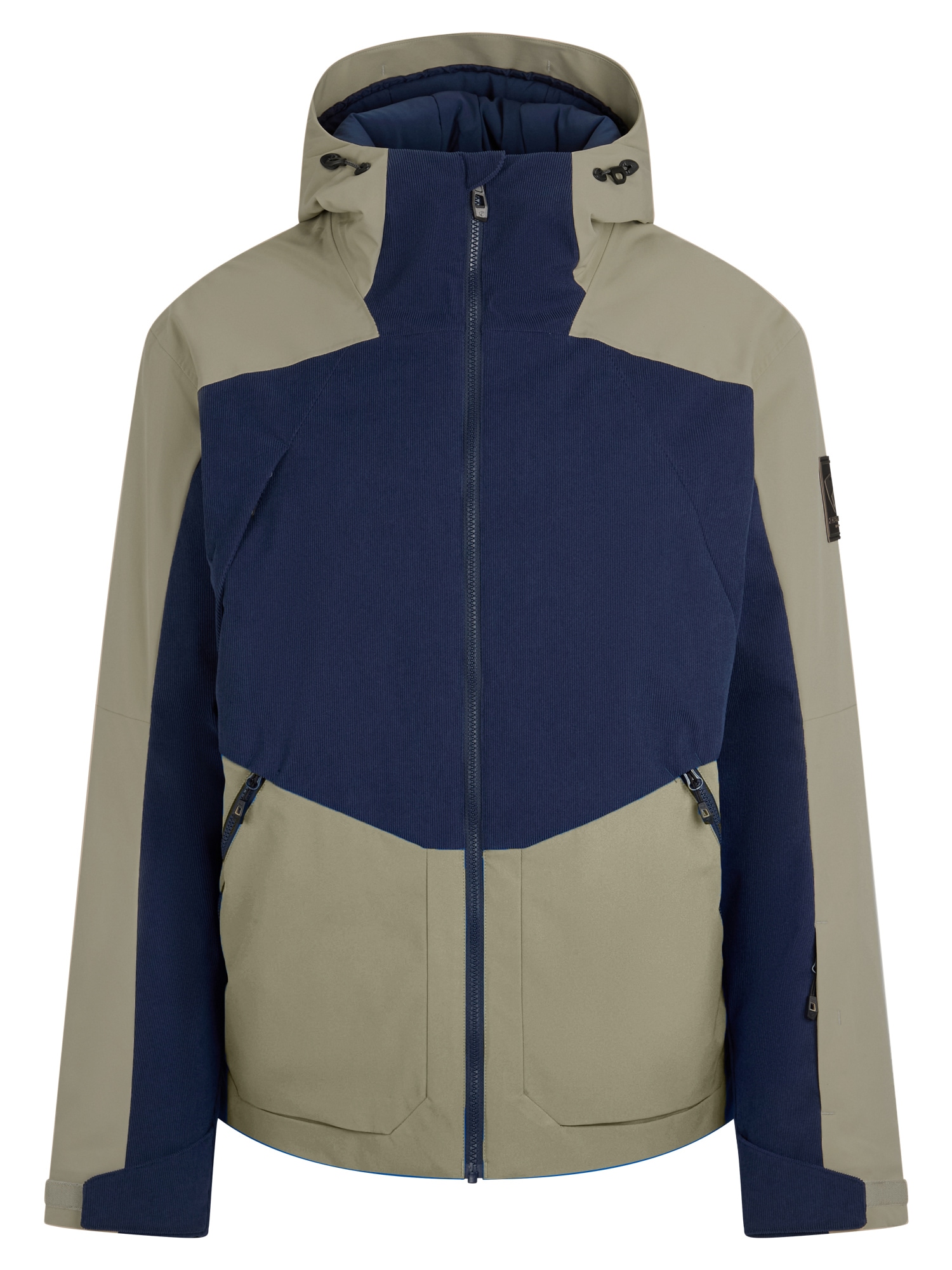 Ziener Skijacke "TOBIN-Z AQUASHIELD HERREN" wasserdicht, winddicht, atmungsaktiv, elastisch, Kapuze