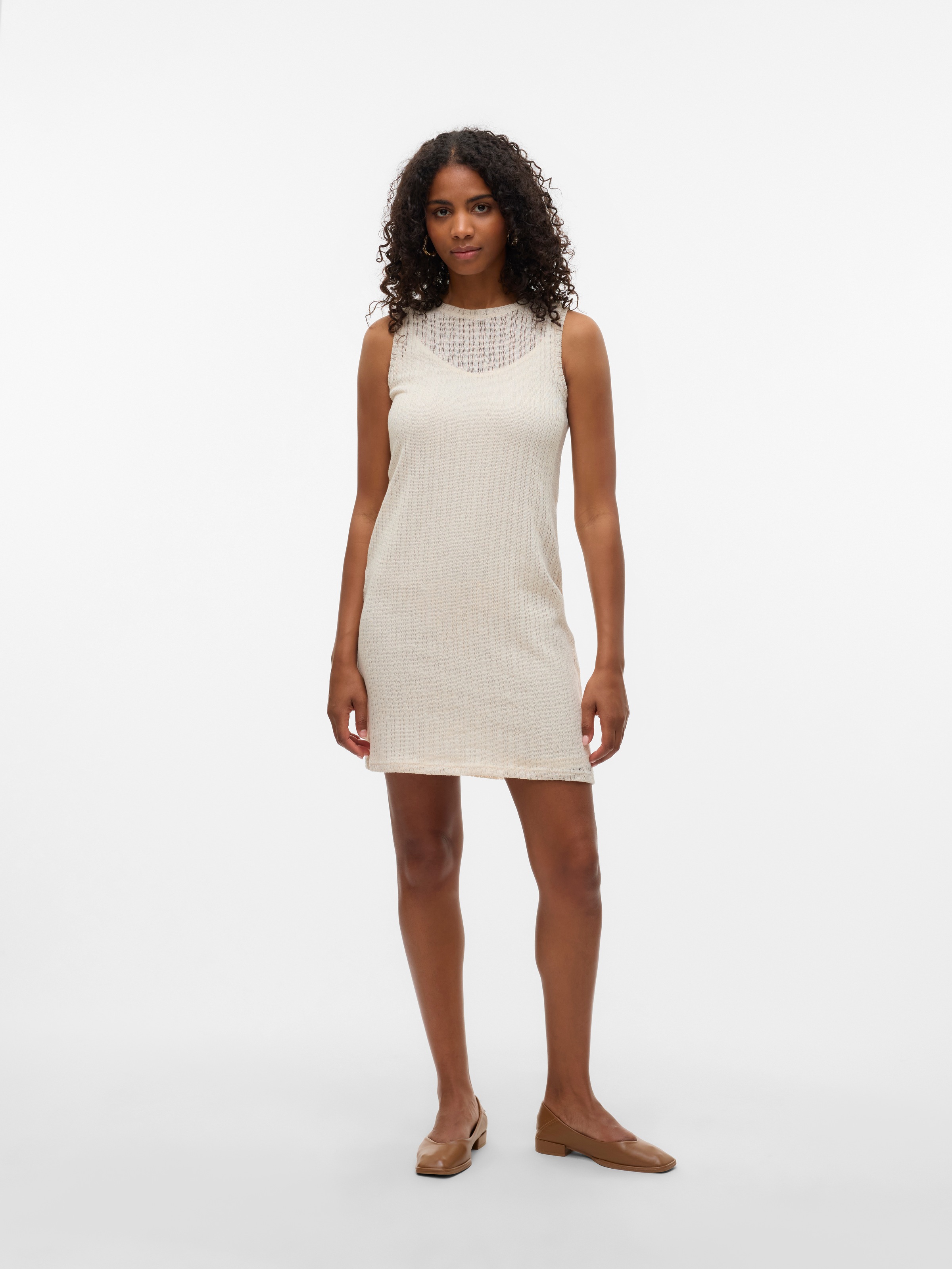 Thumbnail - Vero Moda Minikleid "VMCAILEY SL SHORT DRESS JRS GA" Sommerkleid