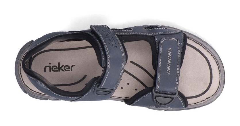 Rieker Sandale, Sommerschuh, Klettschuh, Outdoorsandale, in Trekking-Optik