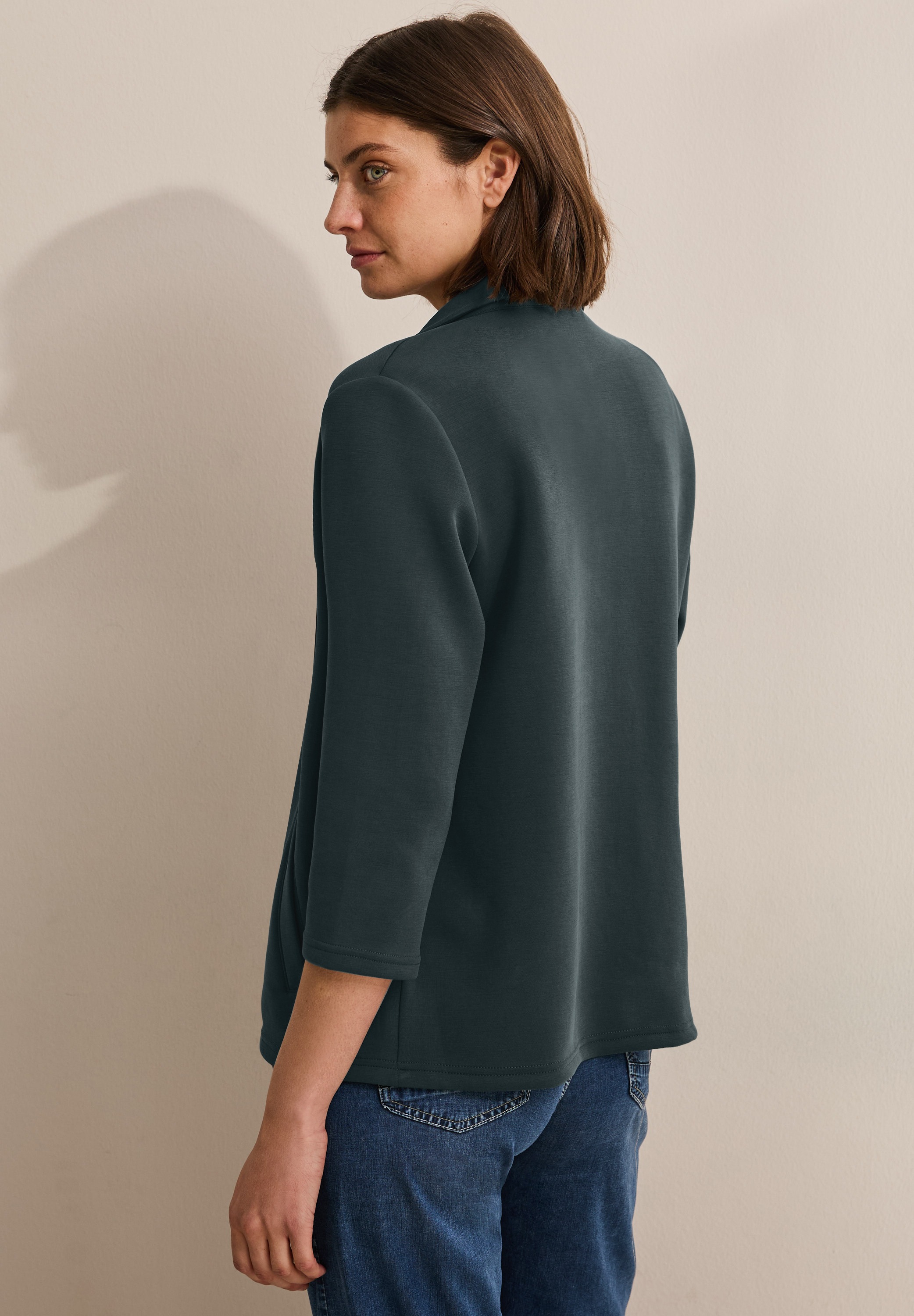 Cecil Jackenblazer, 3/4-Arm mit Reverskragen