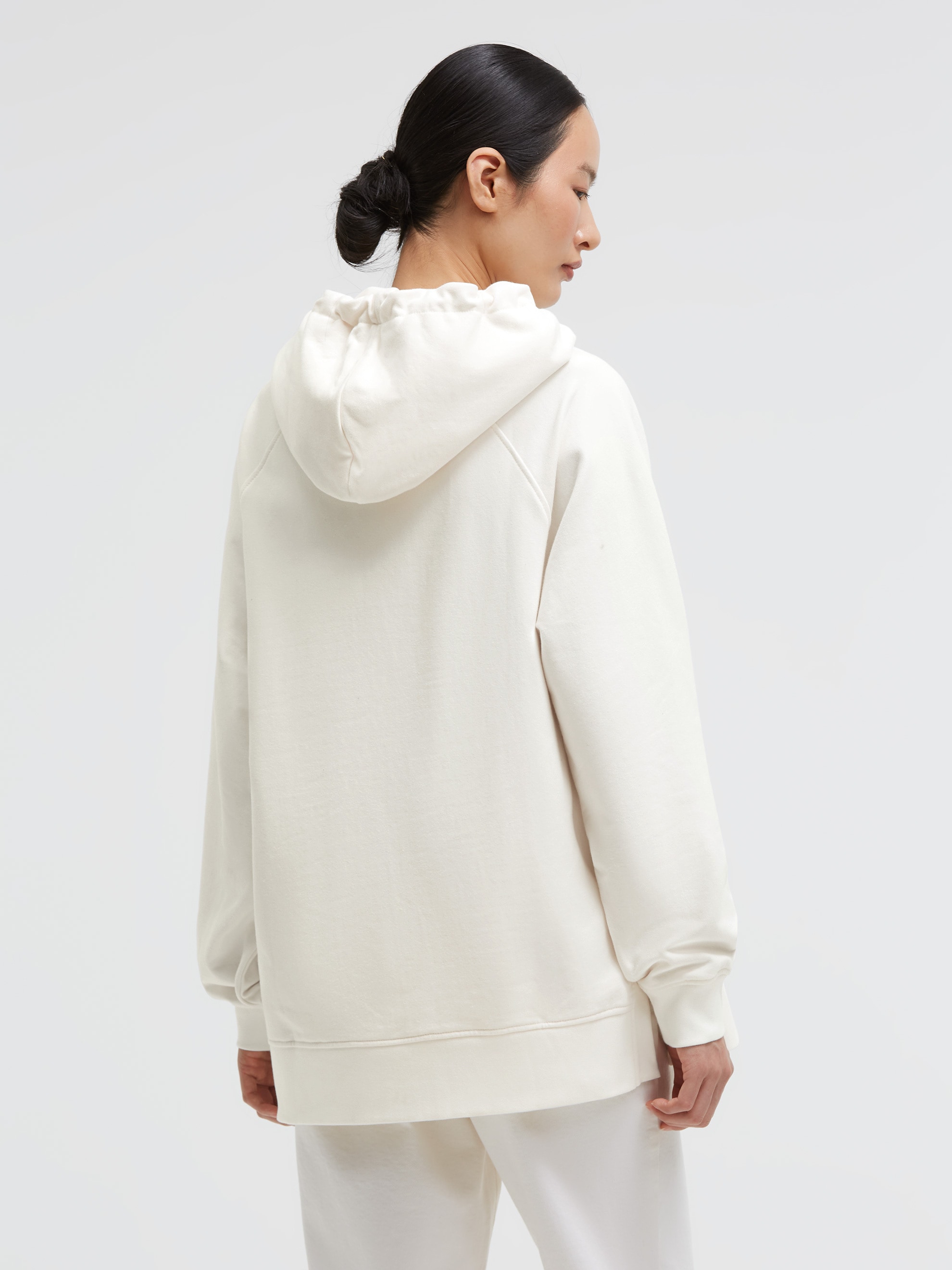 SENSES.THE LABEL Kapuzensweatshirt , mit Seitenschlitze
