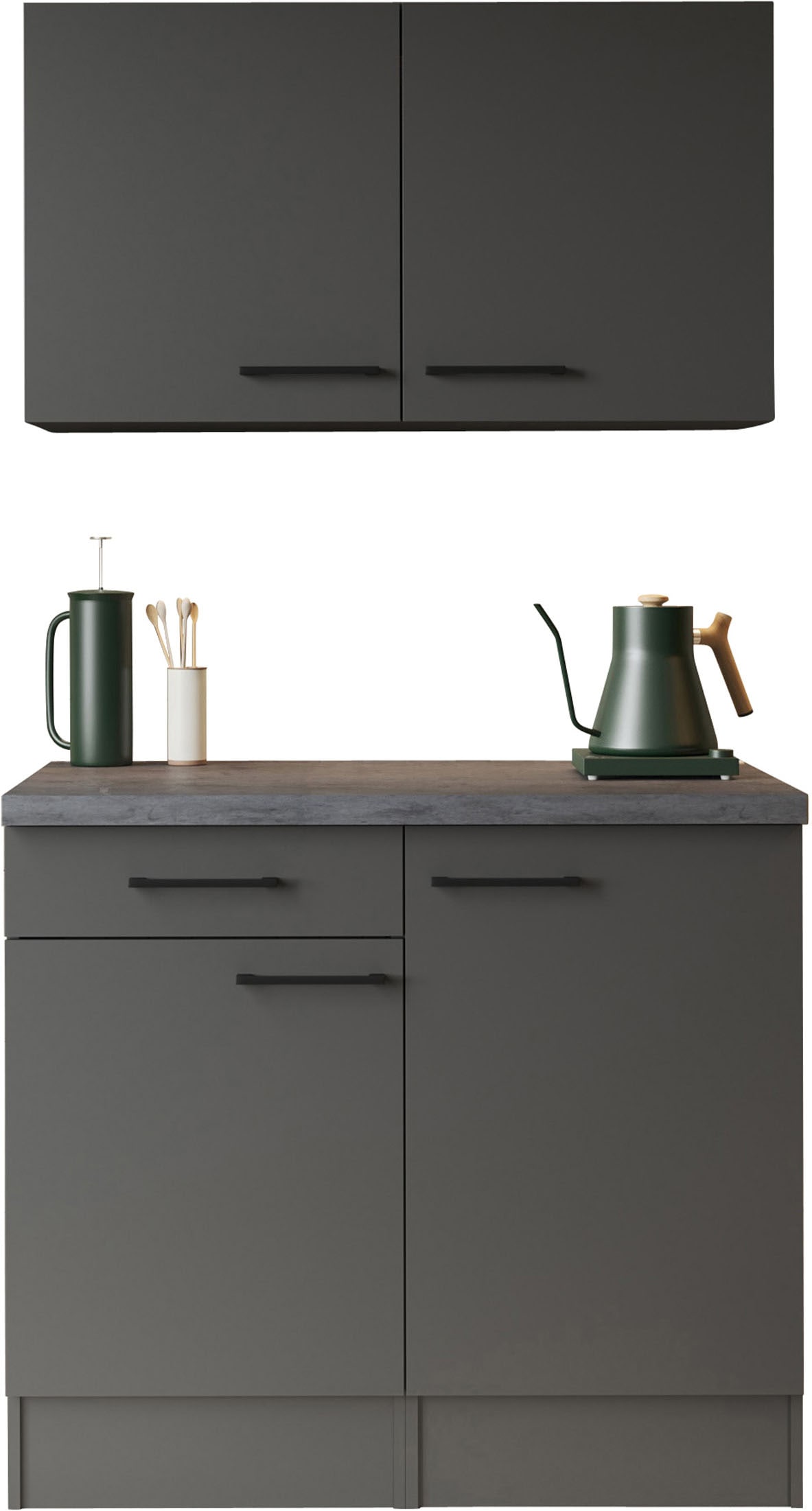RESPEKTA Buffet »Oliver« zerlegt, mit Soft Close Funktion, inkl. Oberschränke, Breite 100 cm