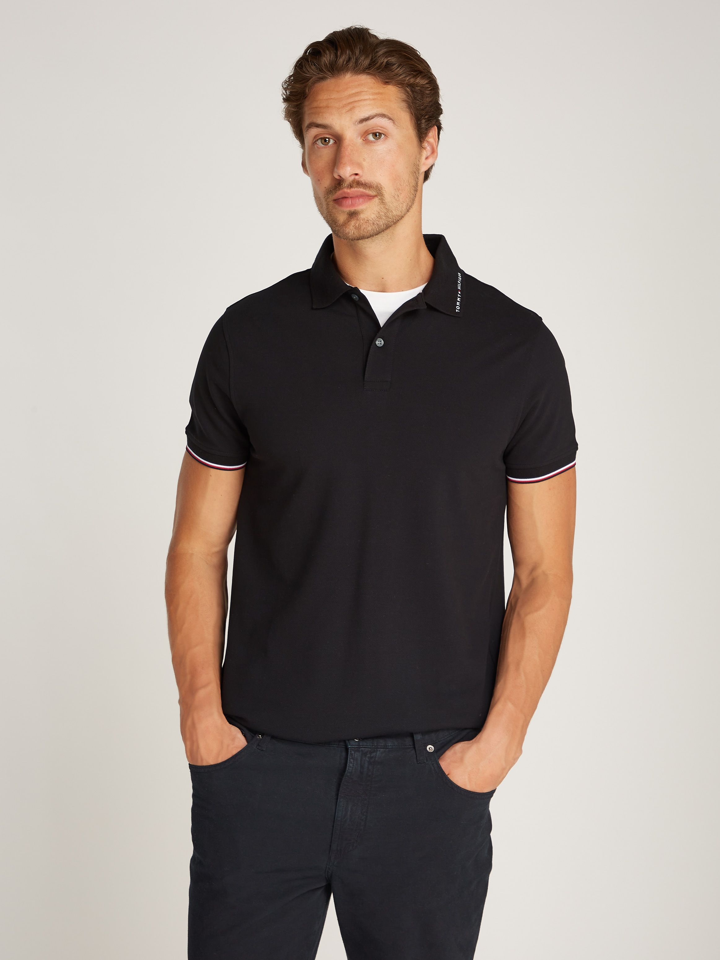 Tommy Hilfiger Poloshirt "TOMMY FLAG TIPPED REG POLO"