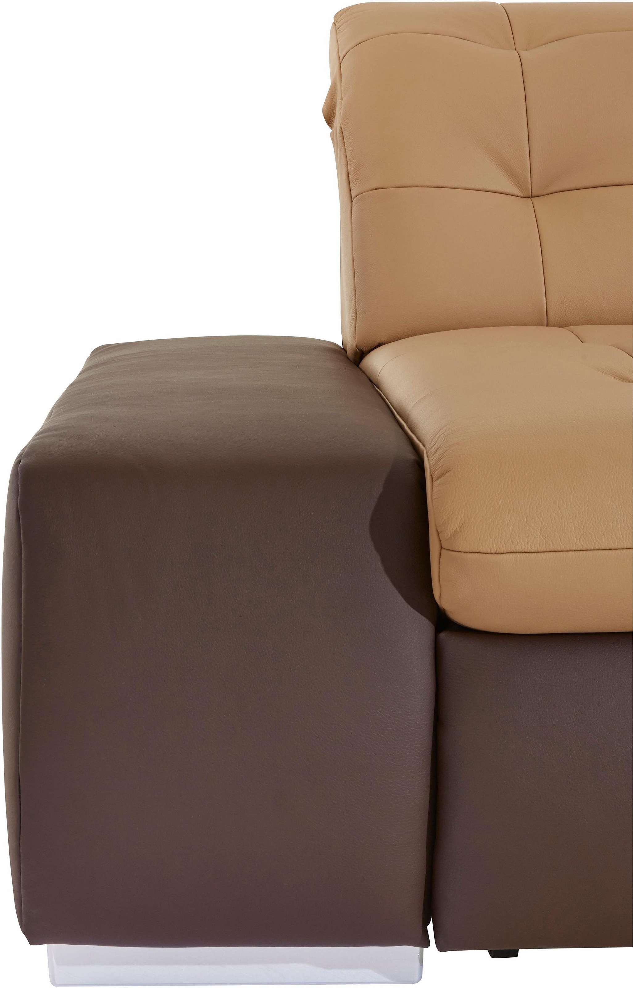 sit&more Ecksofa »Palomino L-Form«, wahlweise XL oder XXL und mit Bettfunktion