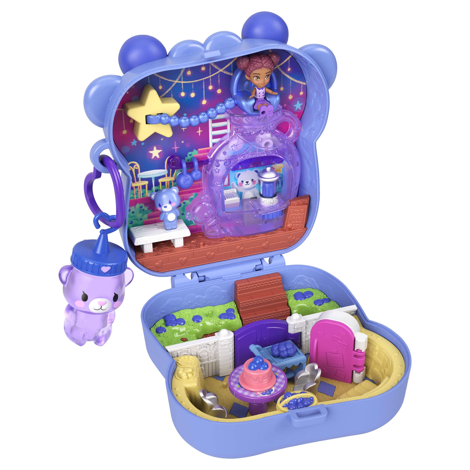 Polly Pocket Spielwelt »Blaubeer Besties Schatulle«
