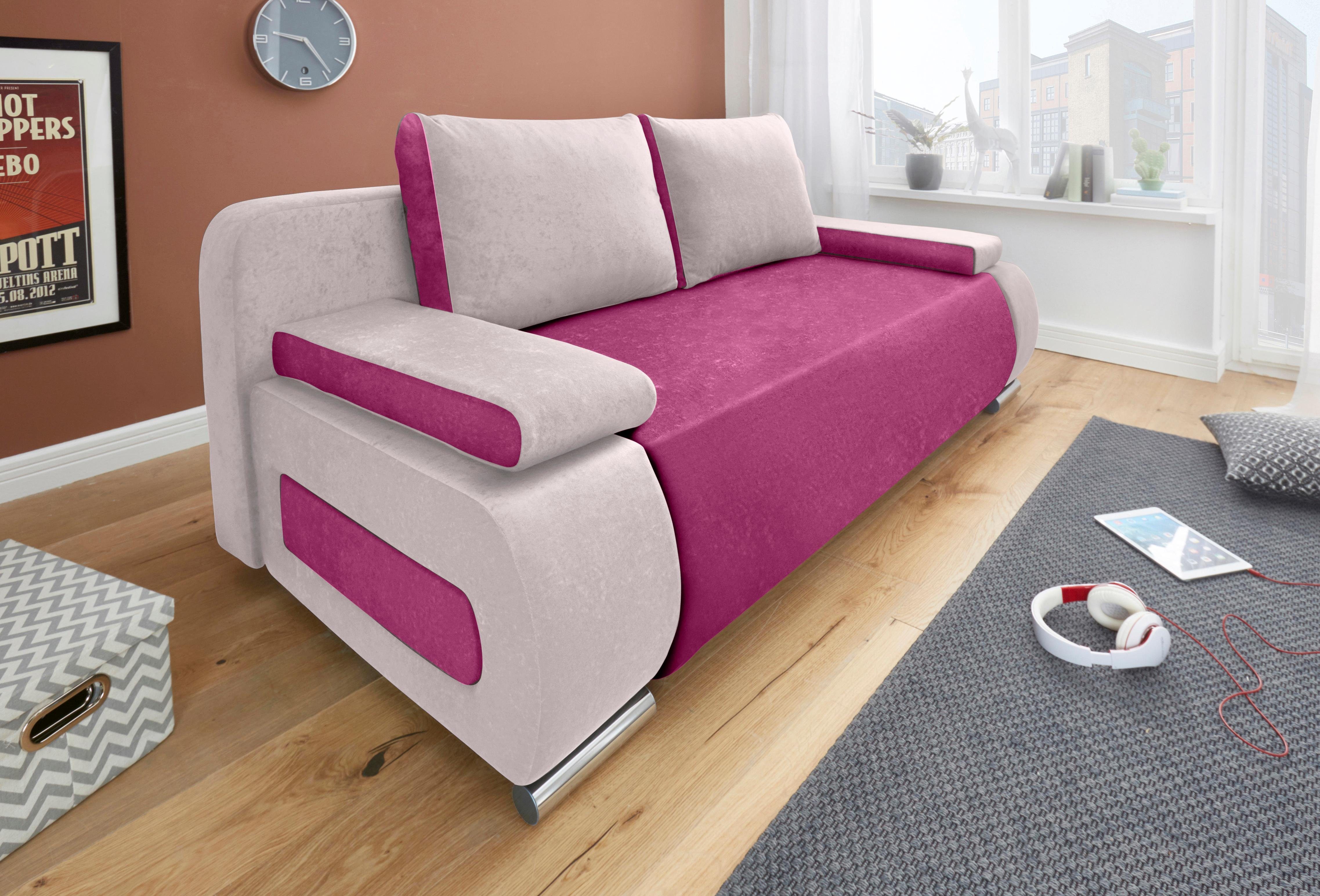 COLLECTION AB "Moritz B: 200 cm, Liegefl. 142x200 cm" Gästebettfunktion, frei stellbar, Wohnkomfort