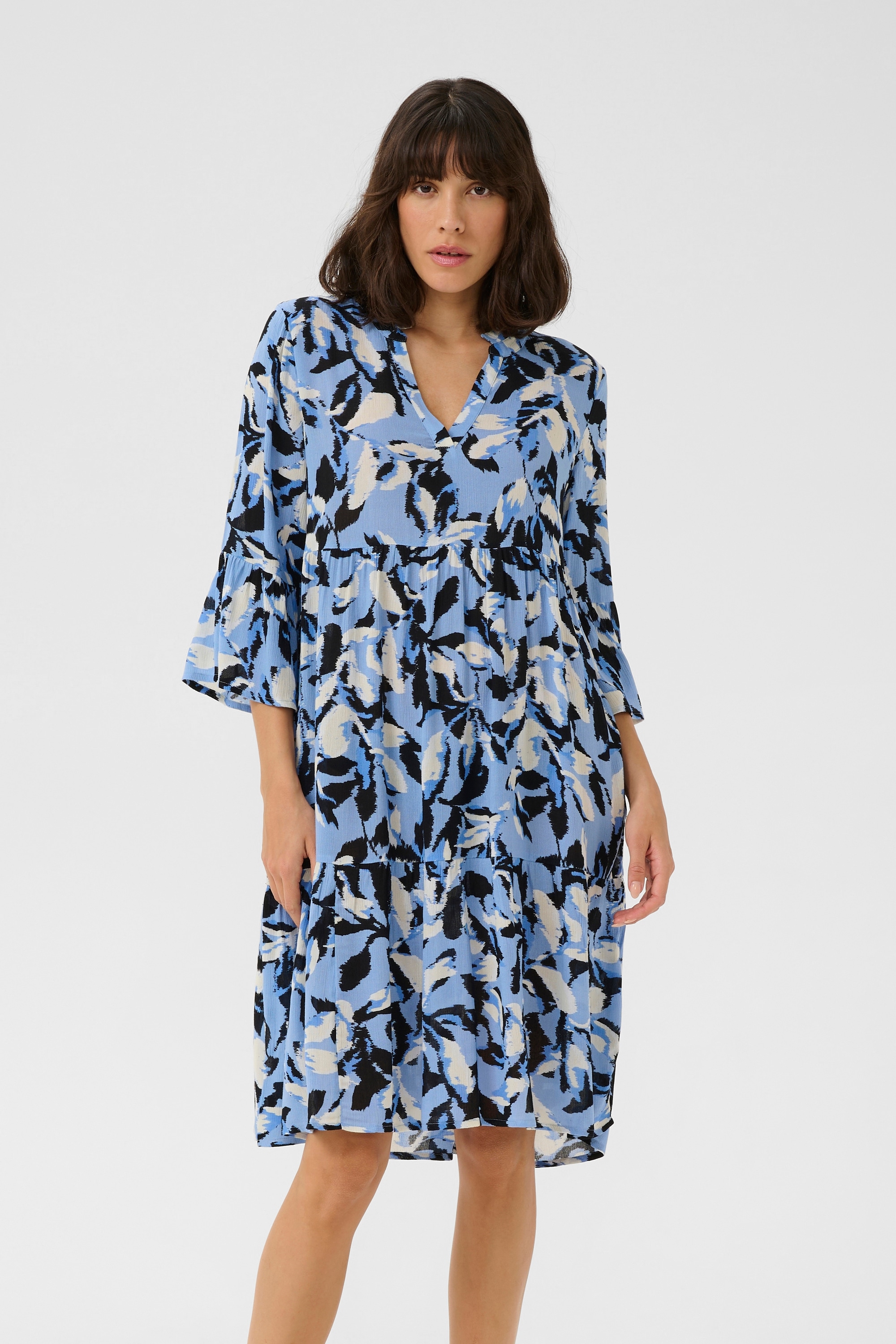 KAFFE Midikleid »Damen Kleid KAedita«