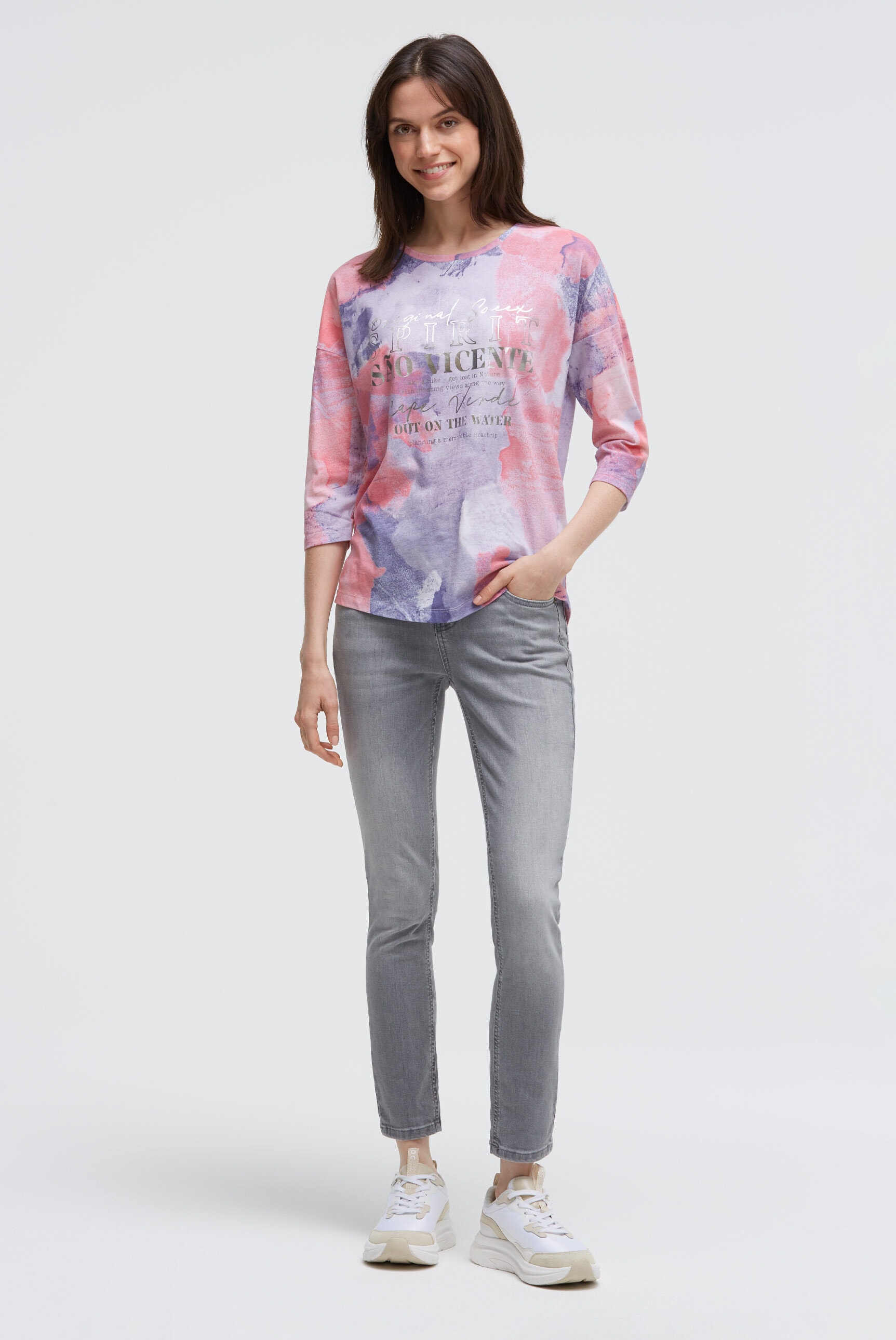 SOCCX Rundhalsshirt aus Baumwolle