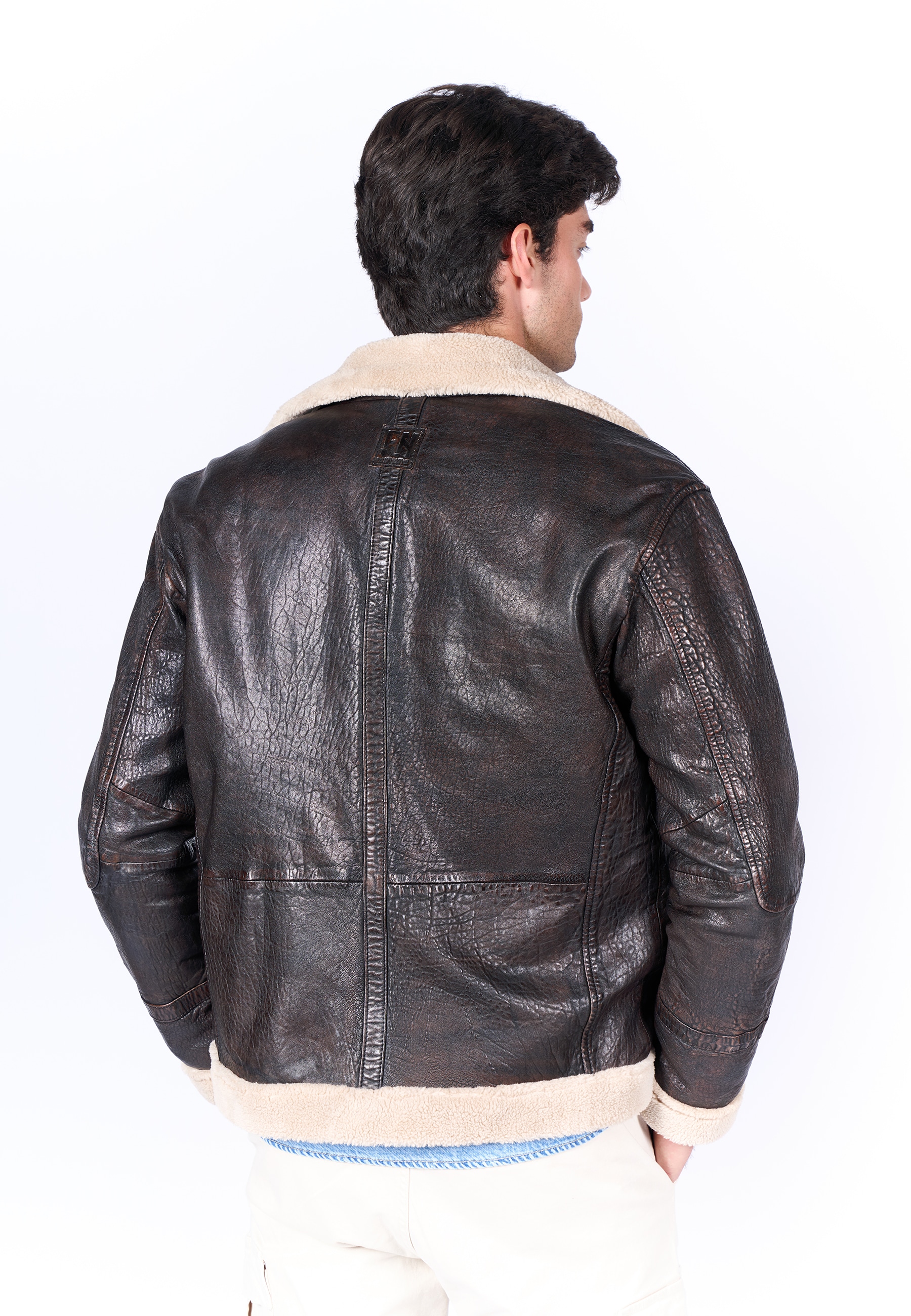 Freaky Nation Lederjacke »Cozy Vibe-FN«