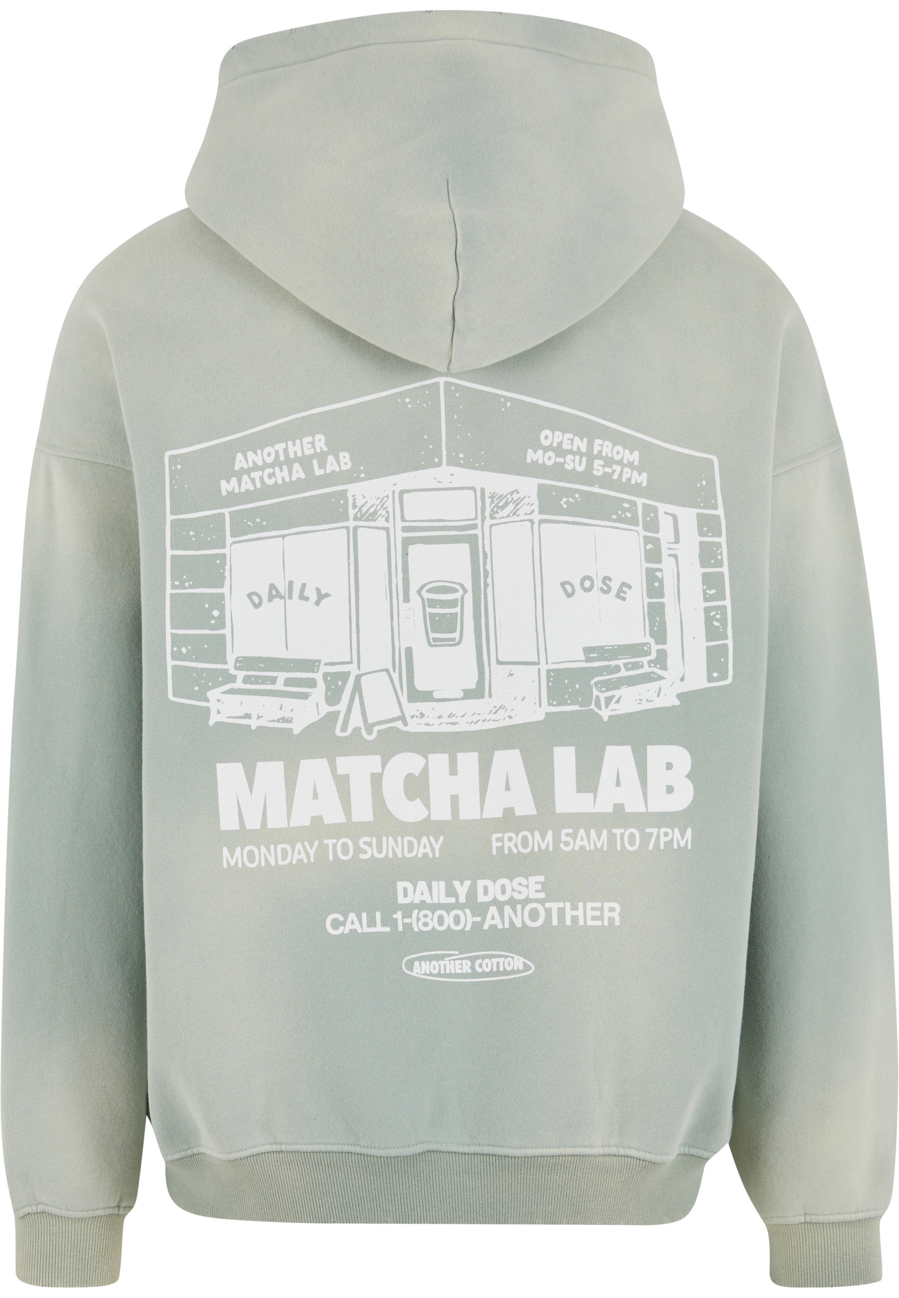 Another Cotton Lab Kapuzensweatshirt »Another Cotton Lab Matcha Lab Oversized Washed Hoodie«, 1
