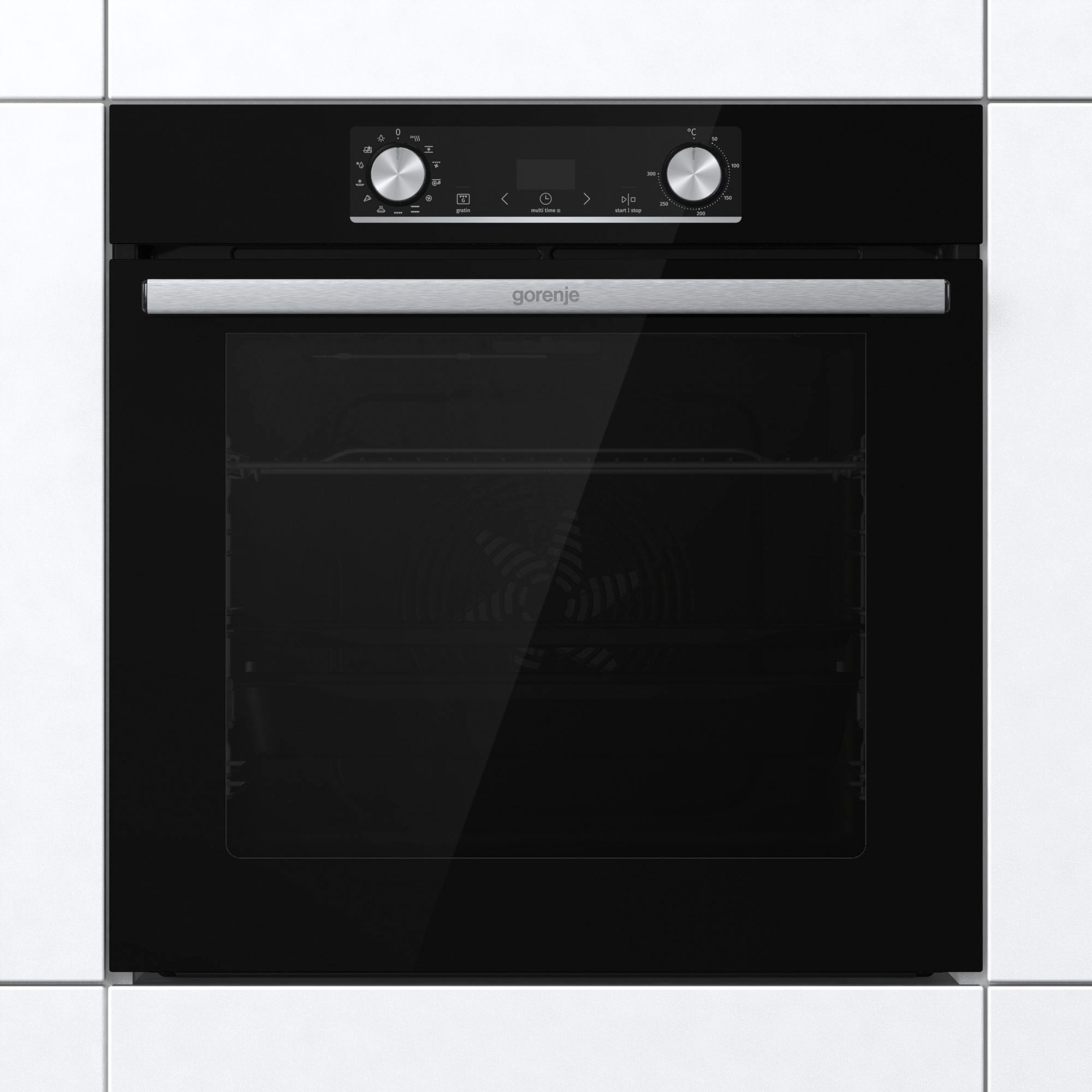 GORENJE Backofen-Set »Steam Set«, BOSX6737E06BG, mit 1-fach-Teleskopauszug