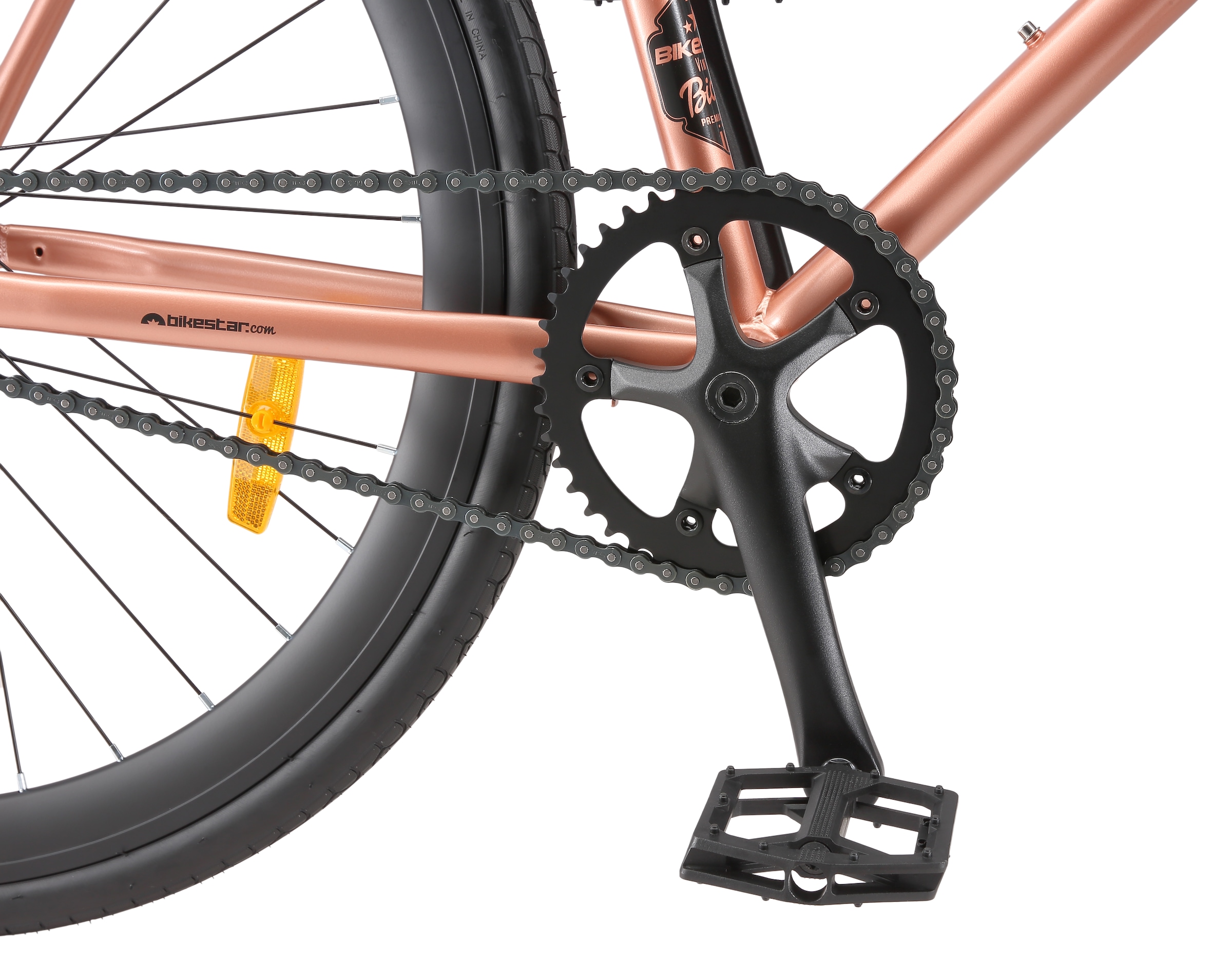 Bikestar Singlespeed 1 Gang Shimano für Damen und Herren