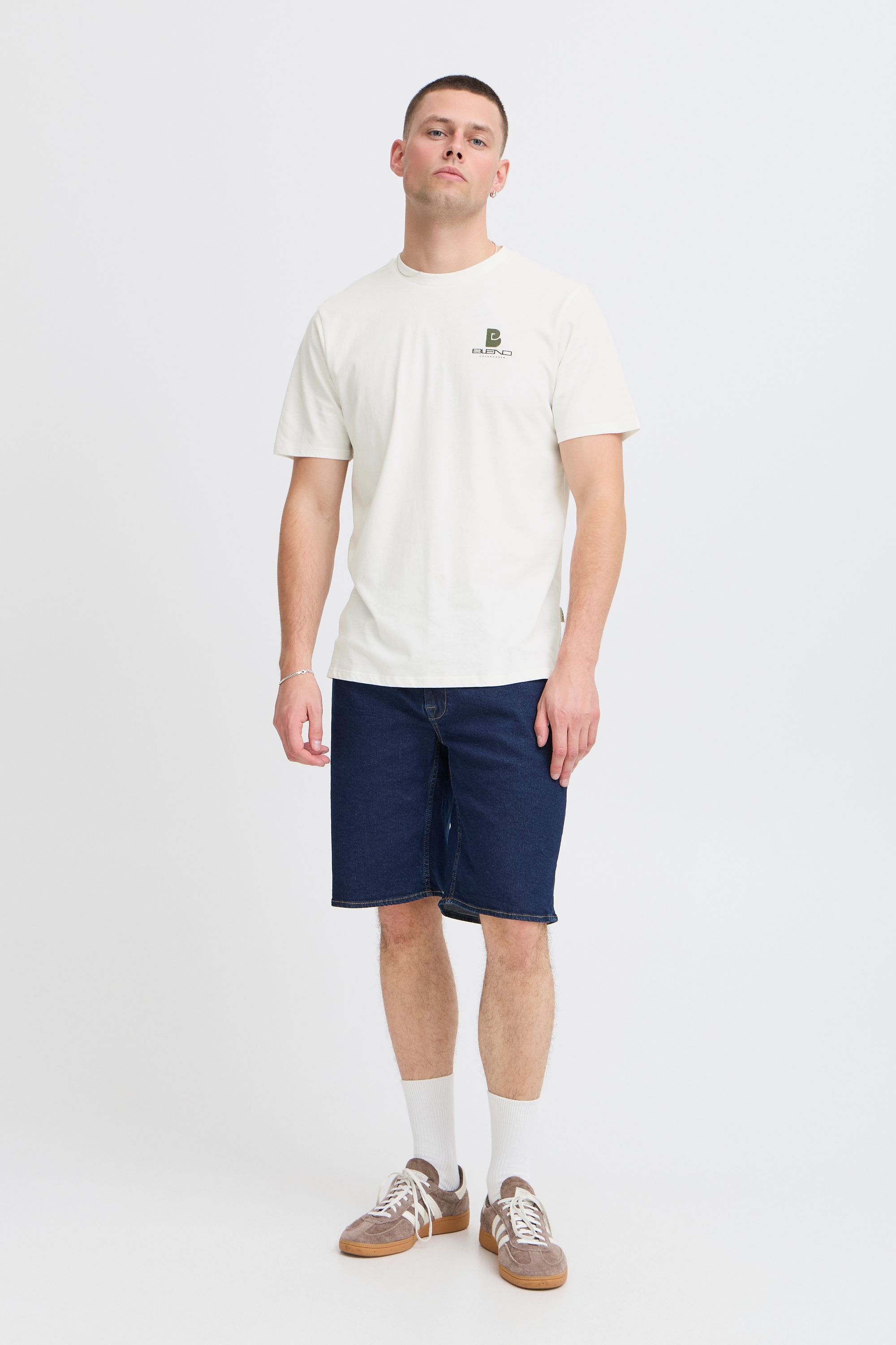 Thumbnail - Blend T-Shirt "BHEMMERT print tee" Lässiges T-Shirt mit Print