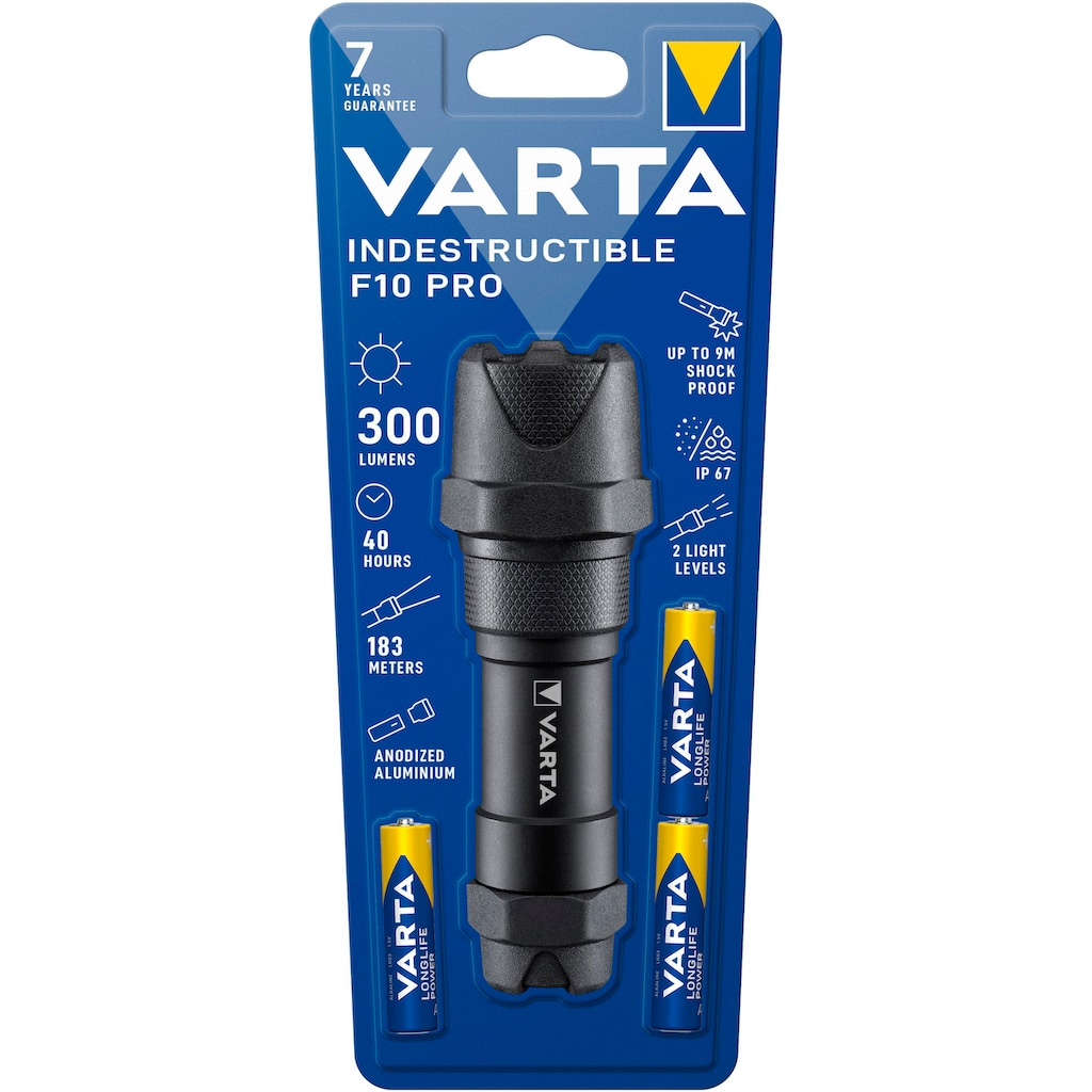 VARTA Taschenlampe »Indestructible F10 Pro«