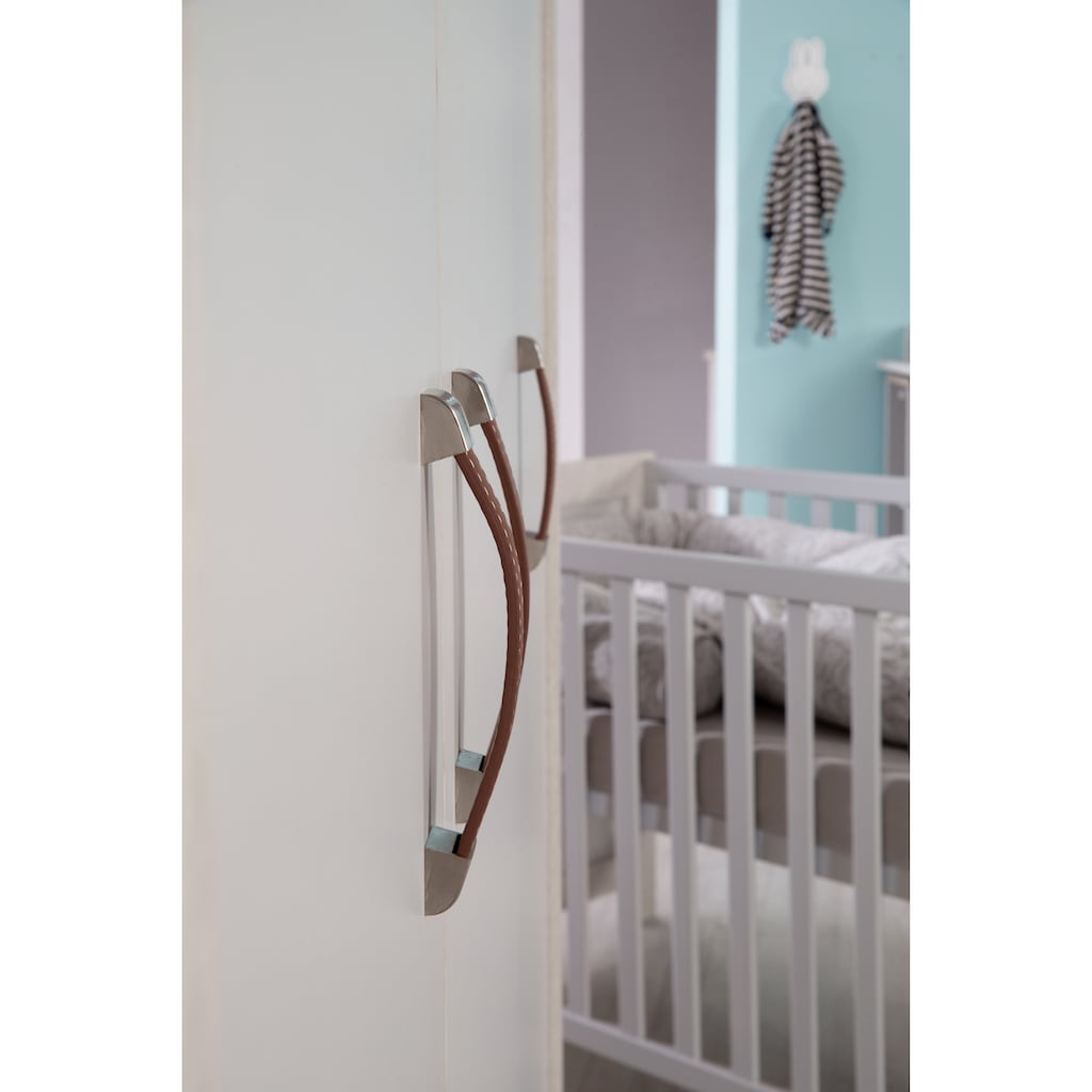 roba® Babyzimmer-Komplettset »Mila«, (Set, 3 St., Kinderbett, Schrank, Wickelkommode)