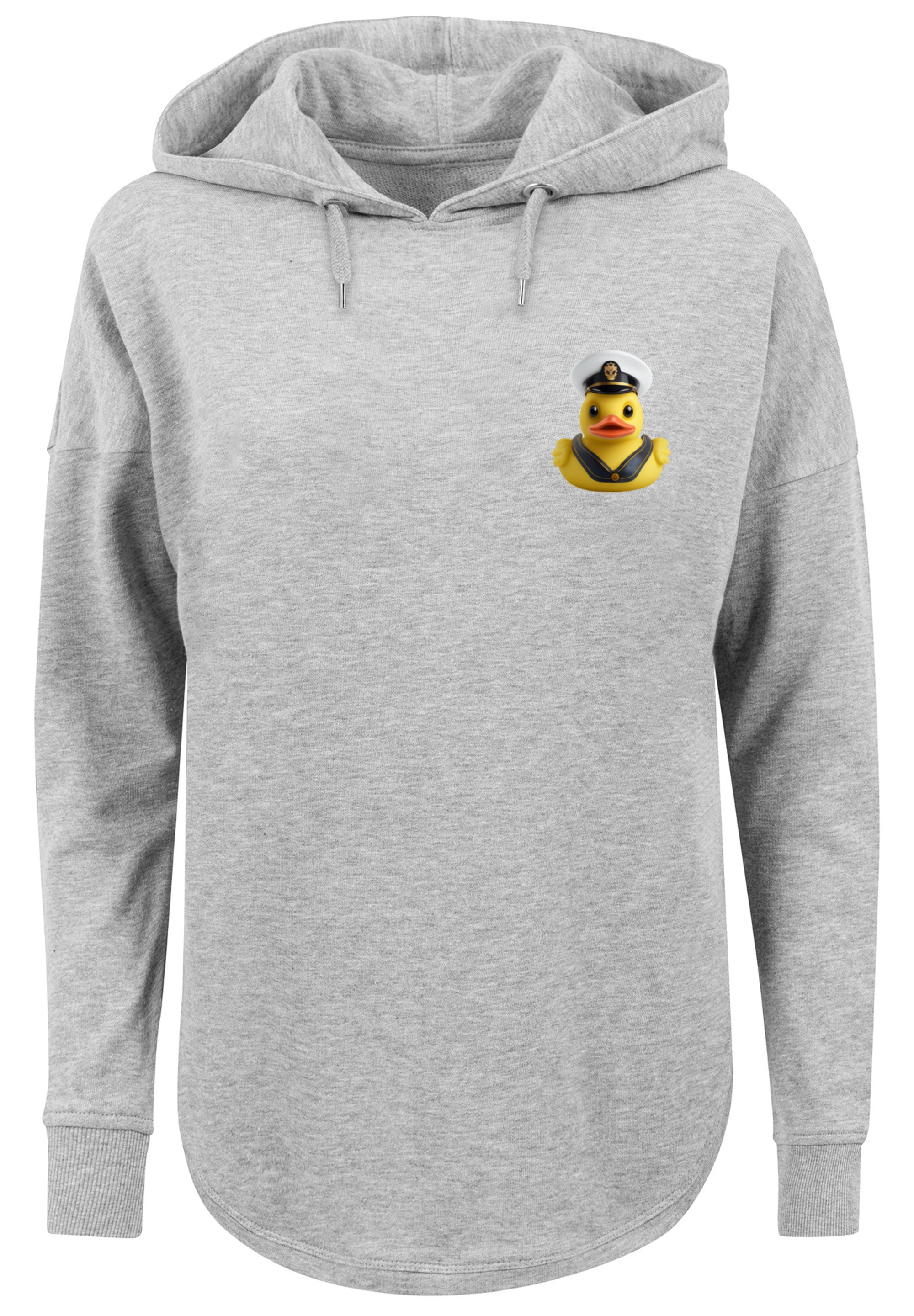 F4NT4STIC Kapuzenpullover »Rubber Duck Captain OVERSIZE HOODIE«, Print