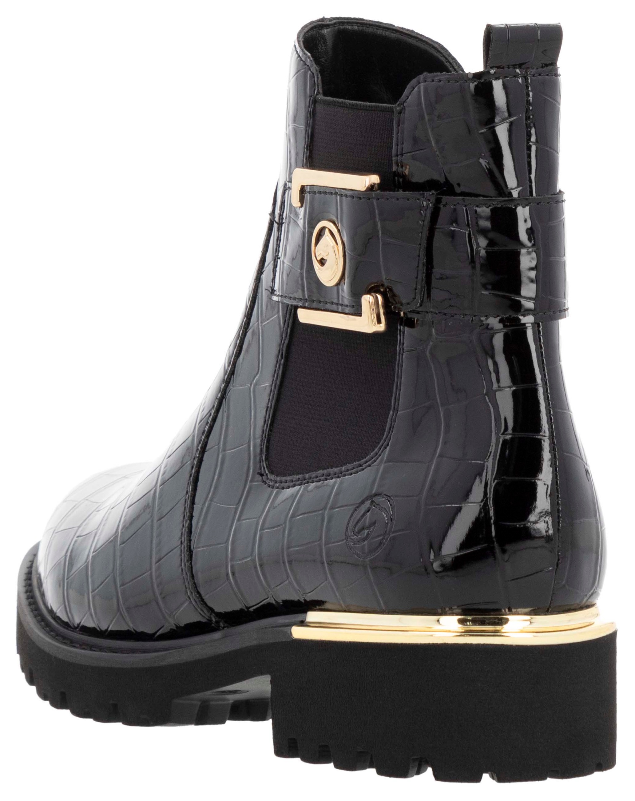 Remonte, Blockabsatz, Boots, Stiefelette mit praktischem Innen-Reißverschlu günstig online kaufen