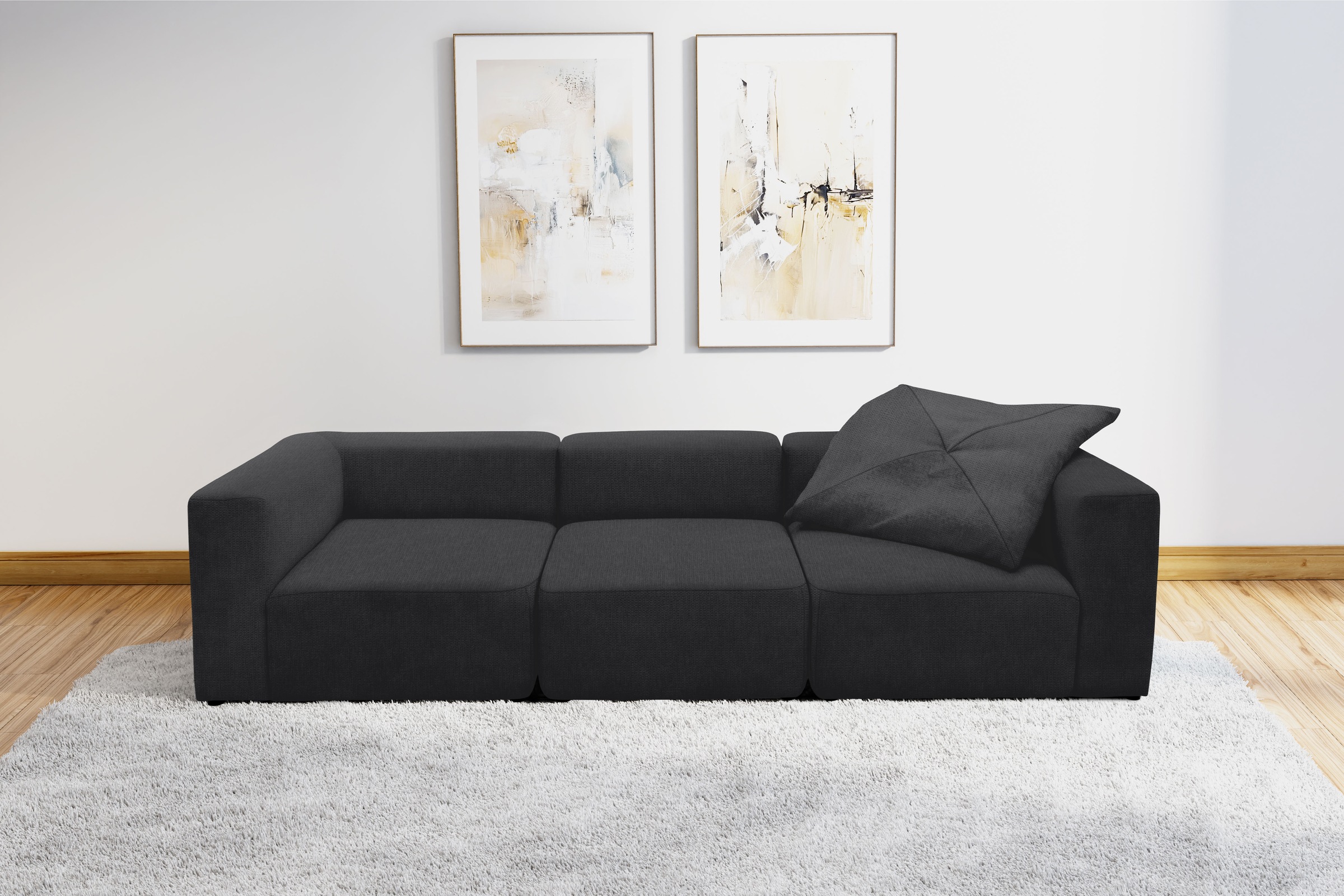 Home affaire 3-Sitzer "Utvik bestehend aus 2 Eck- und 1 Mittelelement" einz günstig online kaufen