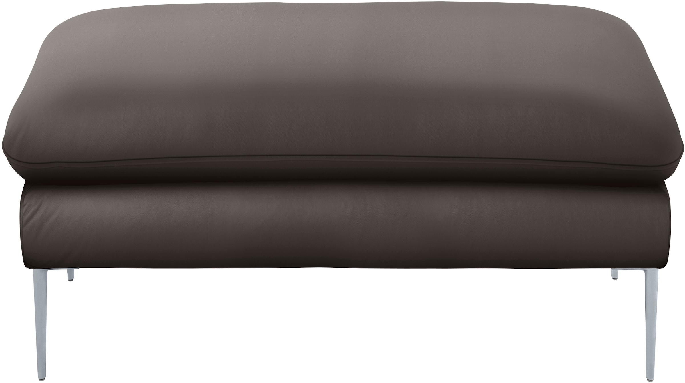 W.SCHILLIG Hocker »enjoy&MORE«, Füße silber matt, Breite 106 cm