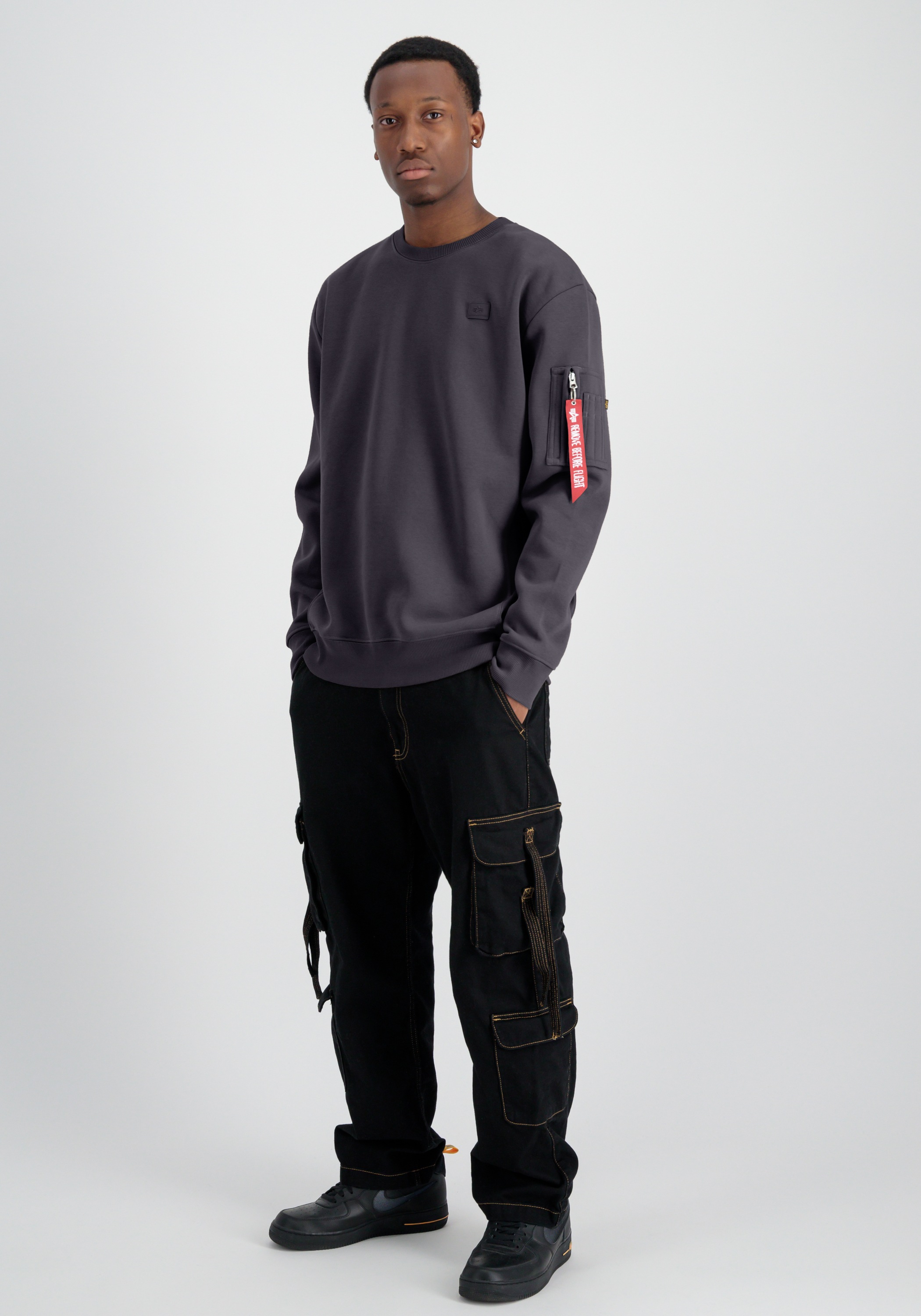 Alpha Industries Sweater »X-Fit Label Sweater«