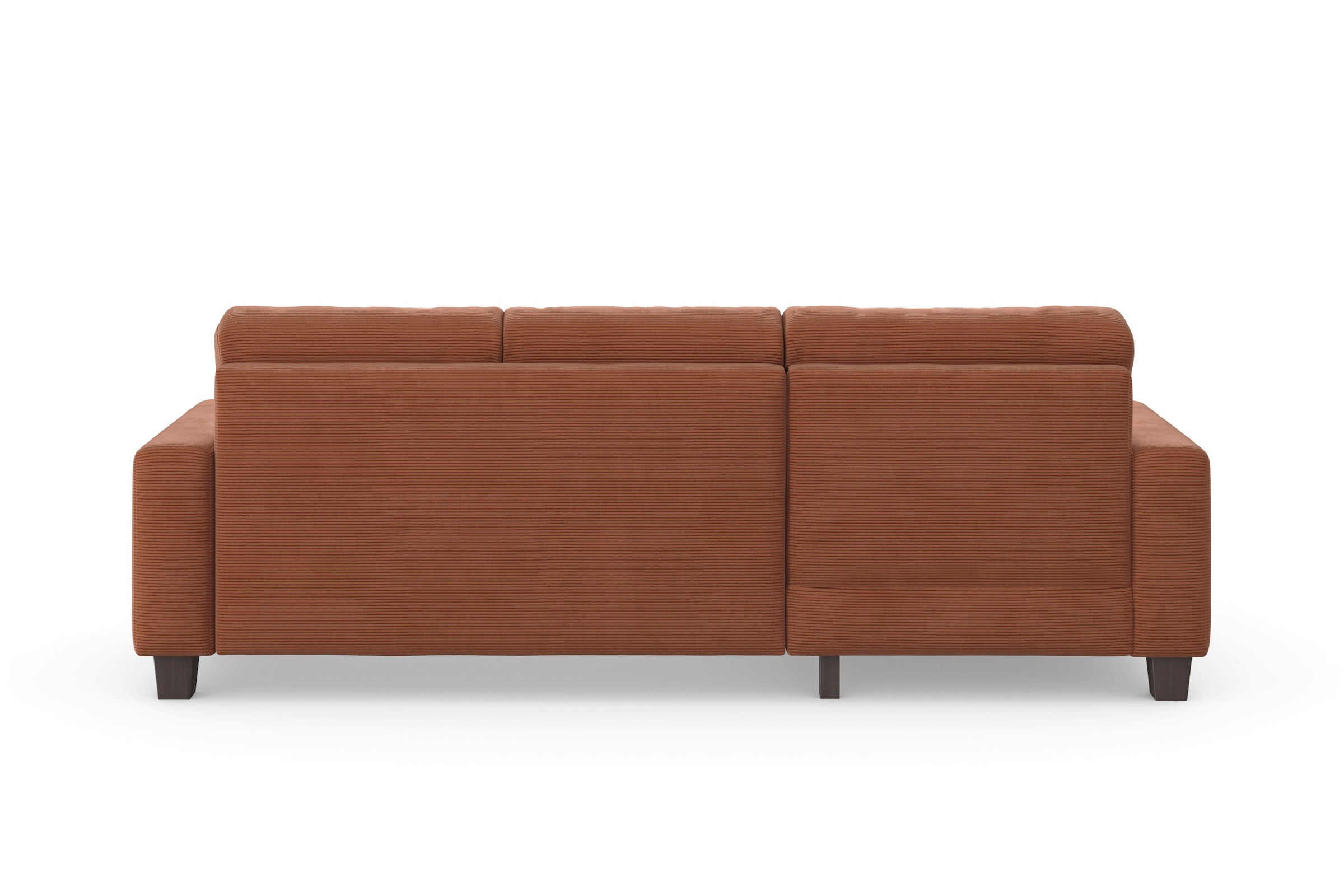 Home affaire Ecksofa »Summer L-Form«, mit Recamiere, mit oder ohne Bettfunktion und Bettkasten, Cord-Bezug