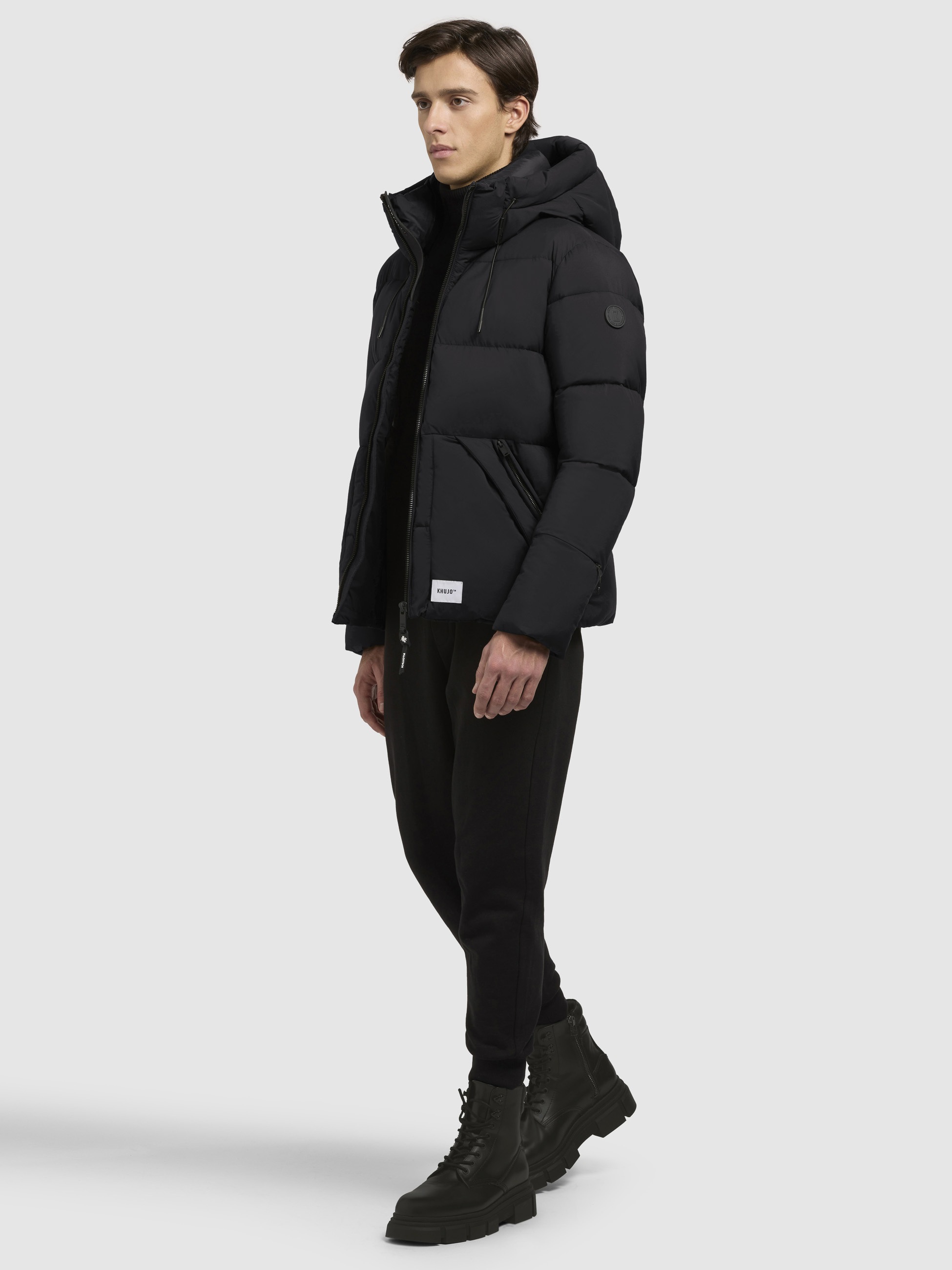 khujo Steppjacke »BELA MATT«, mit Kapuze