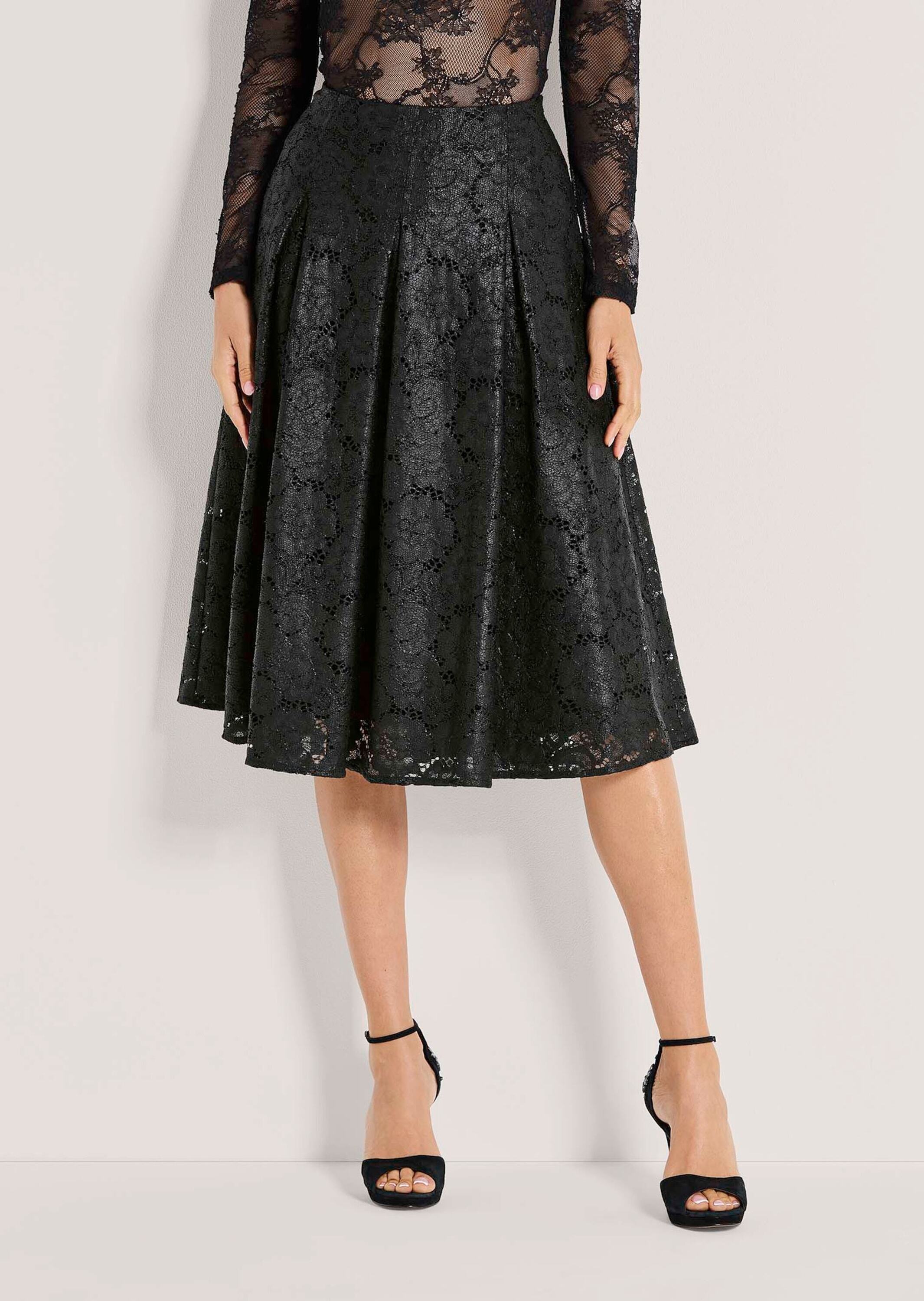 Thumbnail - MADELEINE Midirock "Spitzenrock Eleganter Rock mit filigraner Spitze"