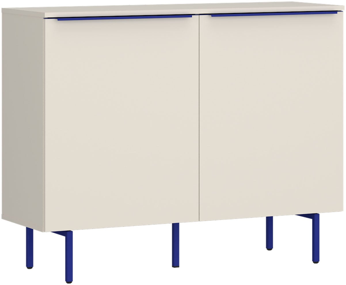 TOM TAILOR HOME Kommode Sideboard mit 2 Türen, Softclose,viel Stauraum mit Farbkick