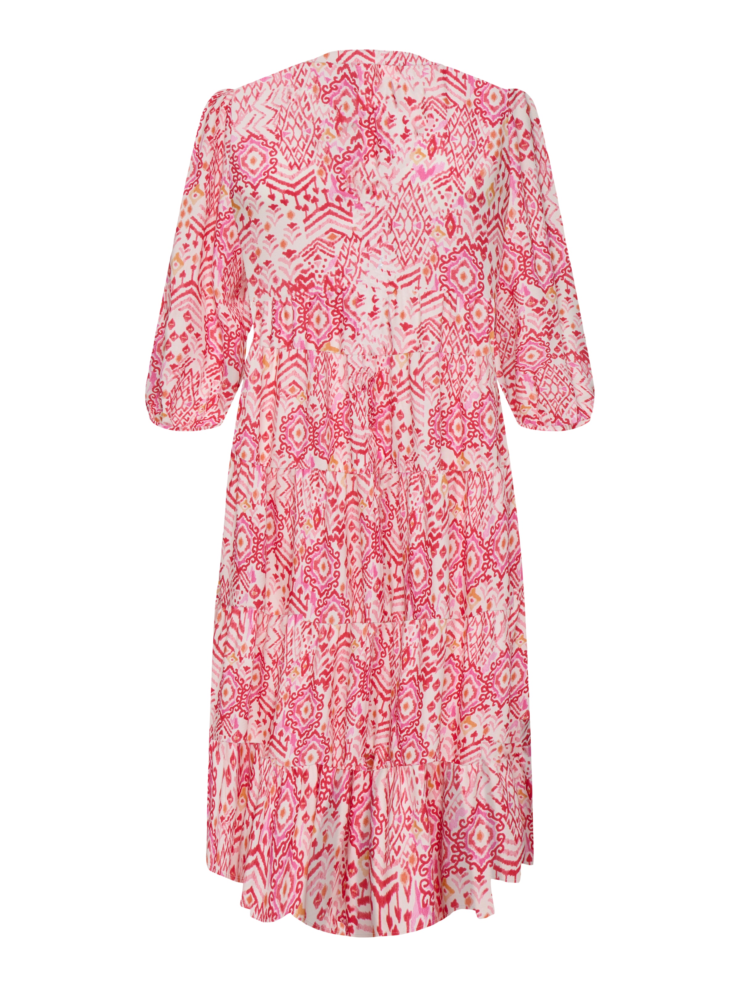 ONLY CARMAKOMA Tunikakleid »CARMILANA 3/4 DRESS WVN NOOS«, Sommerkleid