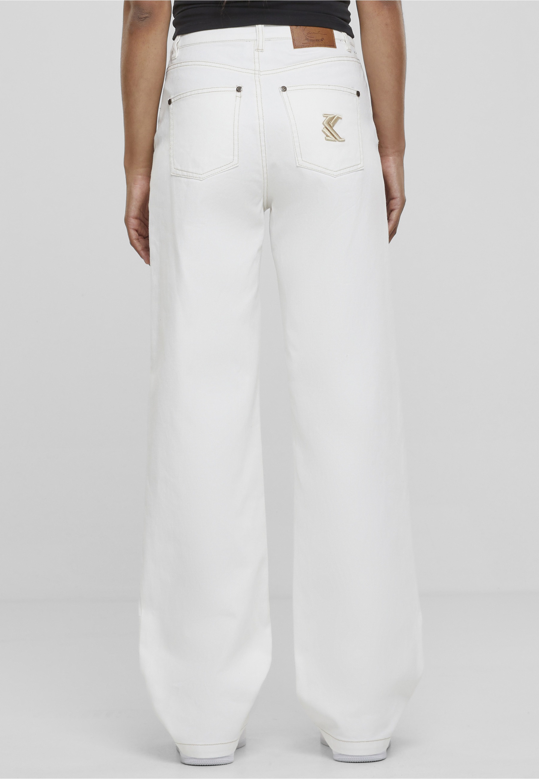 Karl Kani Bequeme Jeans »Karl Kani Damen KW221-055-1 KK OG Wide Leg Pants«