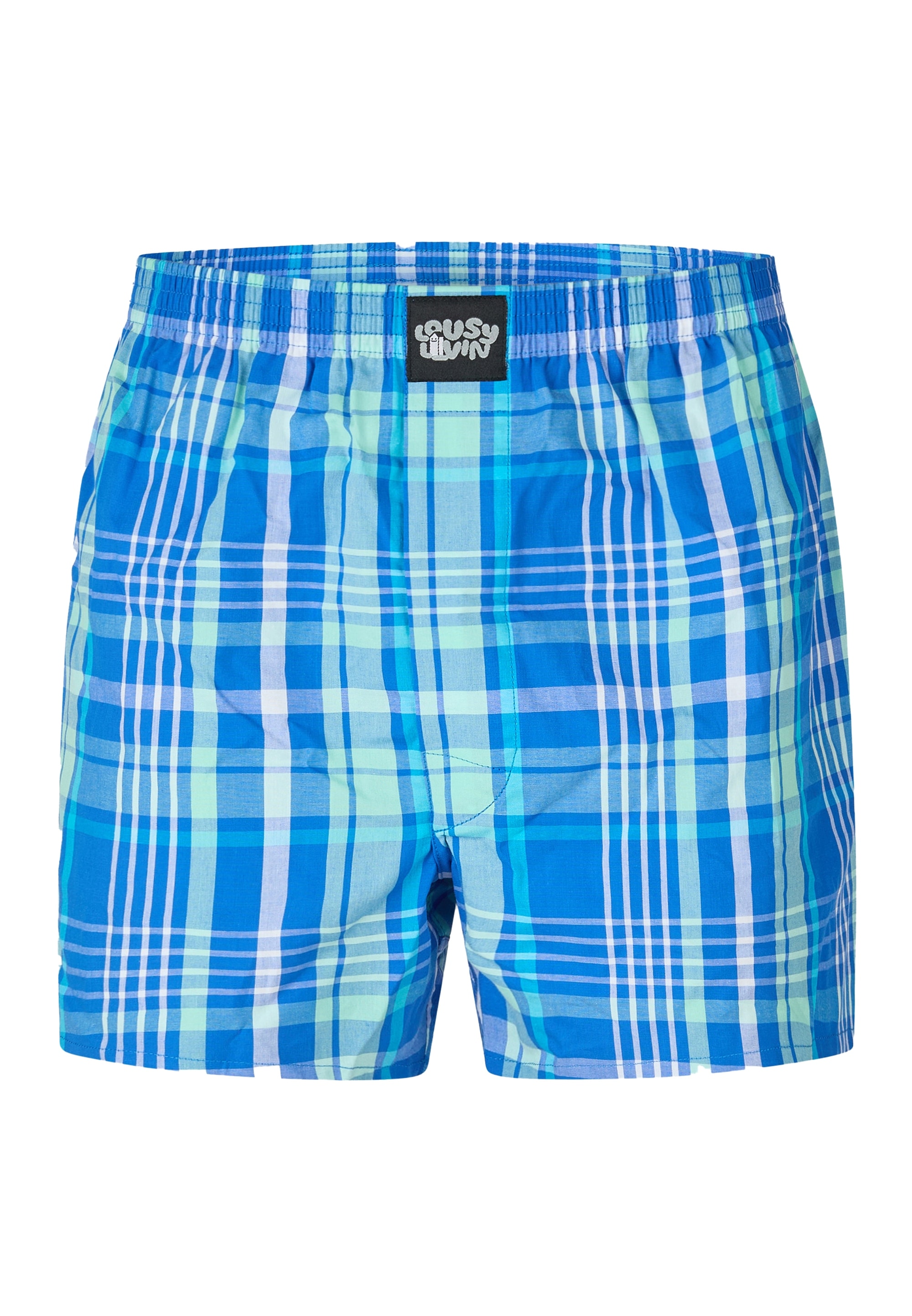 Lousy Livin Boxershorts mit klassischem Karo-Muster