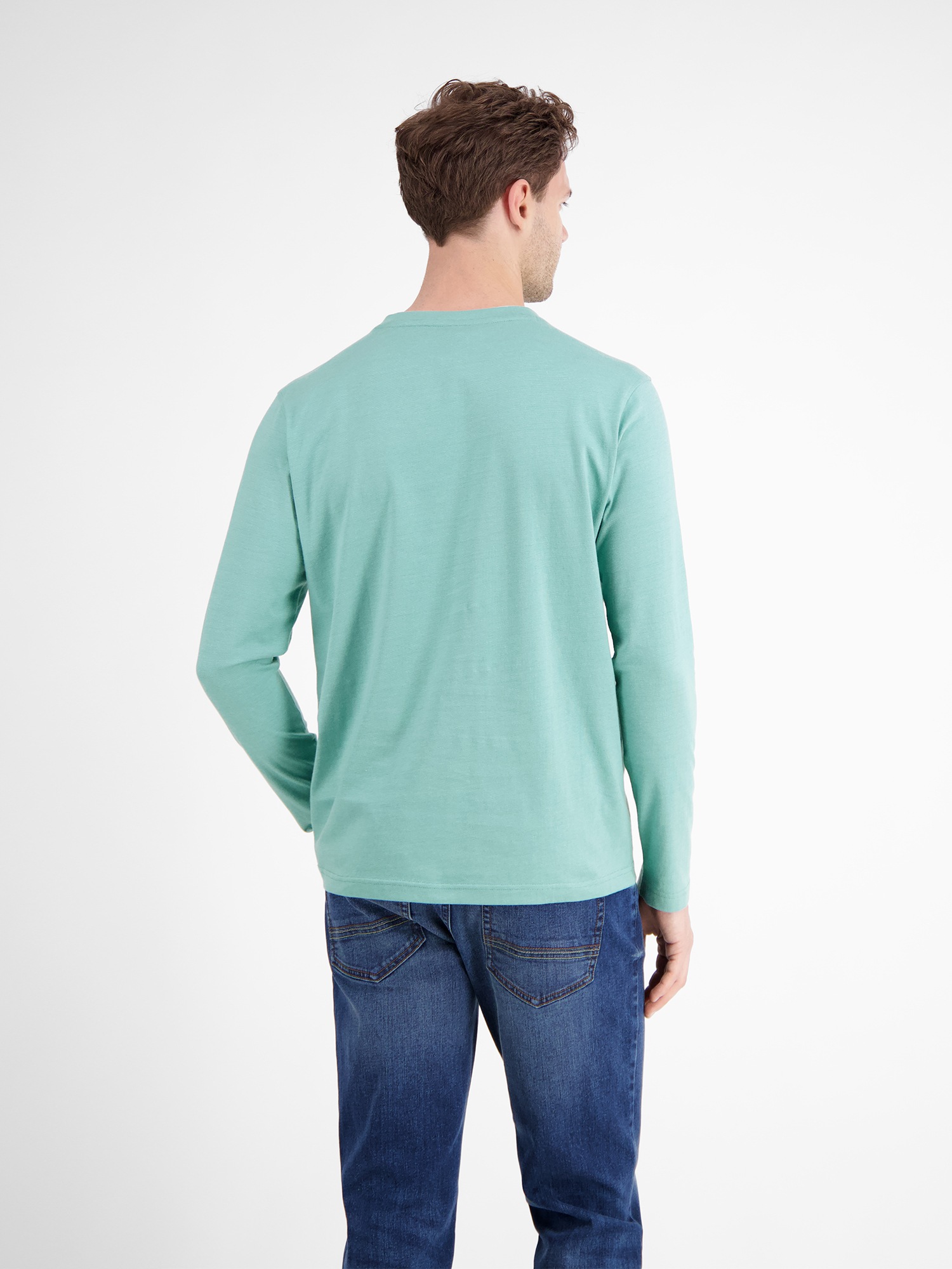 LERROS Sweatshirt "LERROS Serafino-Langarmshirt für Herren" günstig online kaufen