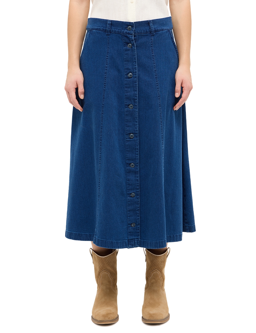 MUSTANG "Damen Style Ally Denim Skirt"