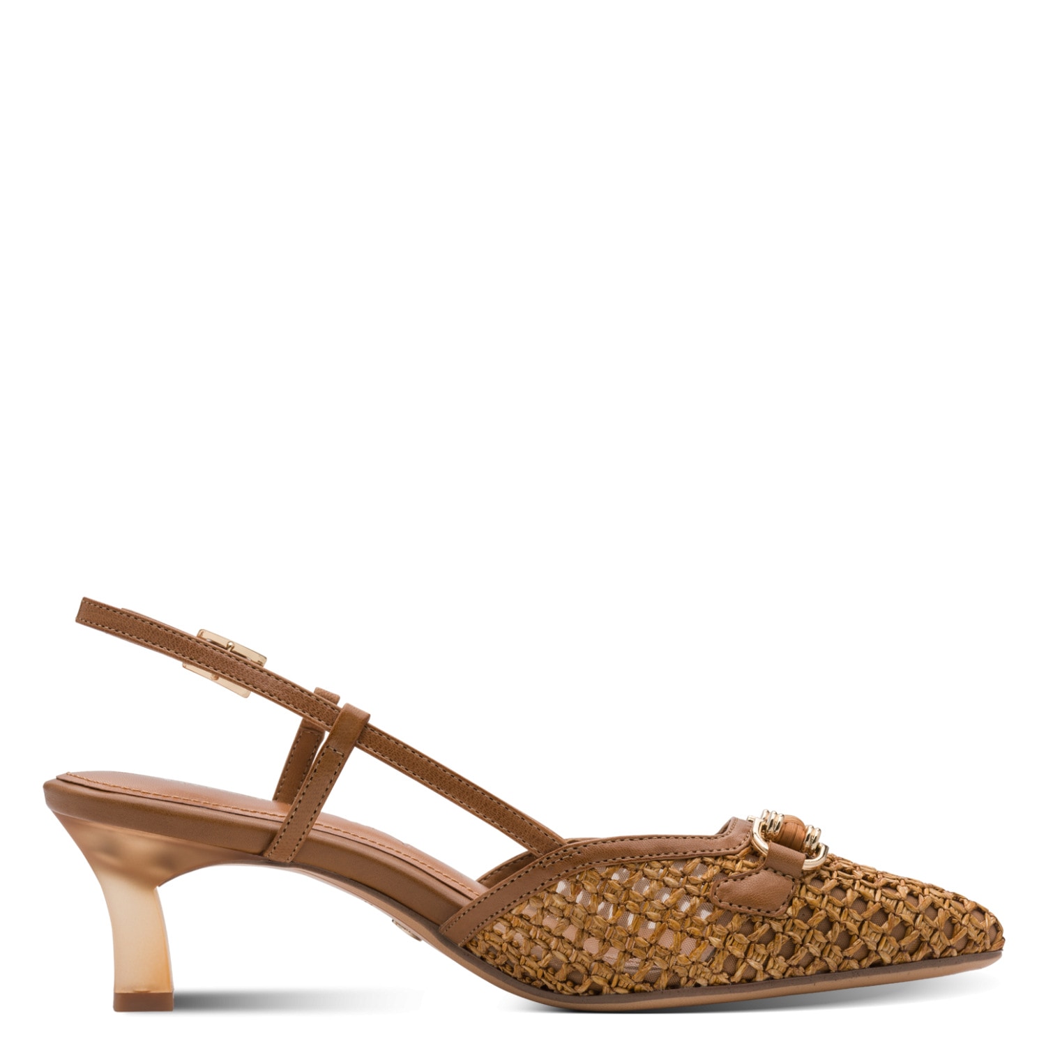 Tamaris Slingpumps  , Stilettoabsatz, Partyschuh mit Zierriegel und Schmuckelement