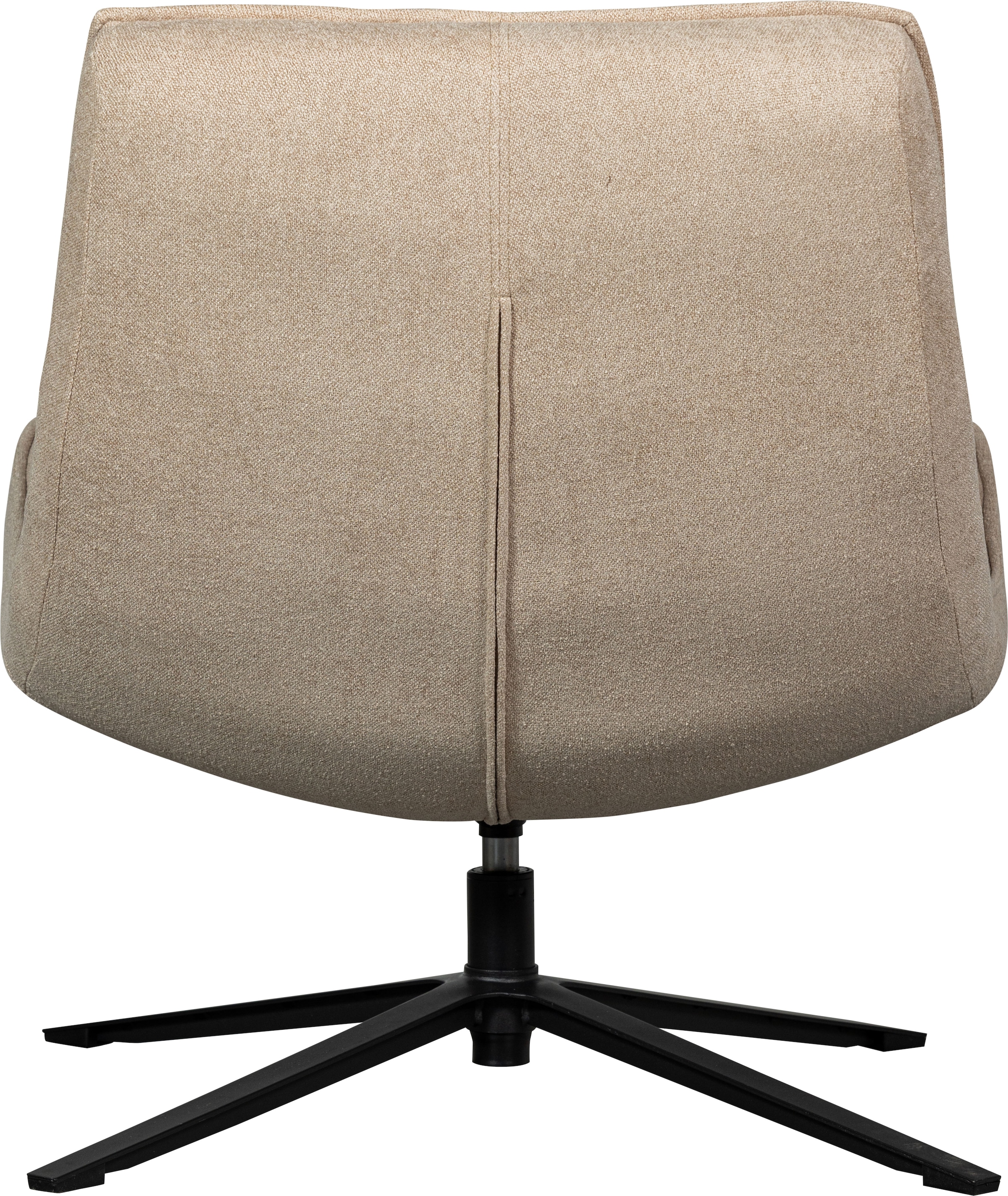 WOOOD Drehsessel »Maudi«, Metallgestell, gepolstert mit gewebtem Stoff, H 84 cm x B 74 cm