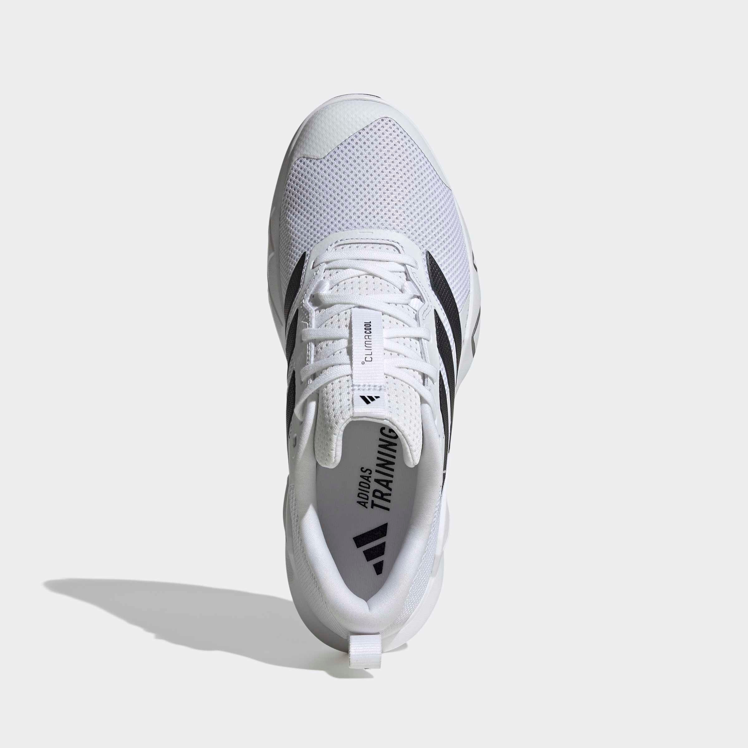 Trainingsschuh ADIDAS PERFORMANCE "RAPIDMOVE GO TRAINER", Herren, Gr. 46, cloud weiß, core schwarz, iron metallic, Textil, Schuhe 3