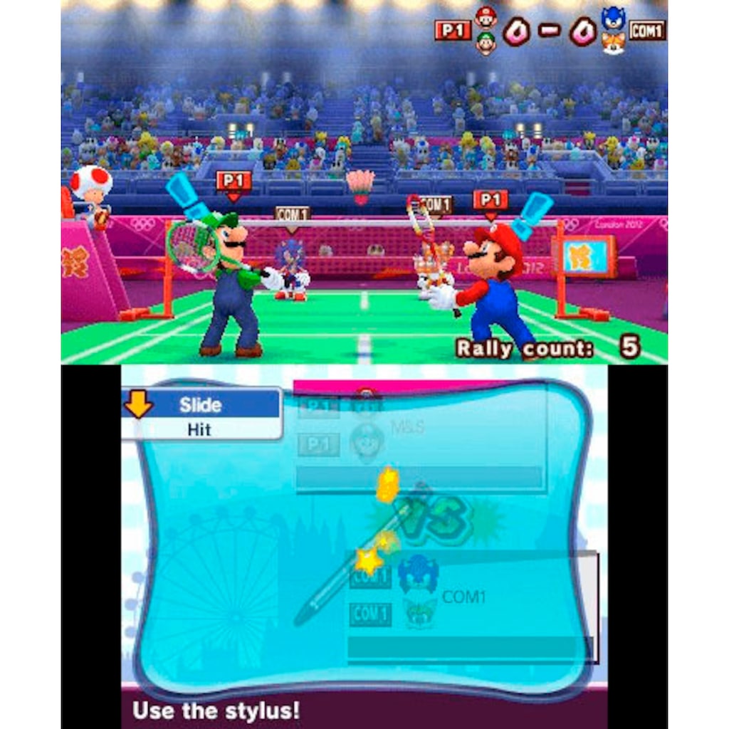 Sega Spielesoftware »MARIO & SONIC BEI DEN OLYMPISCHEN SPIELEN LONDON 2012«, Nintendo 3DS