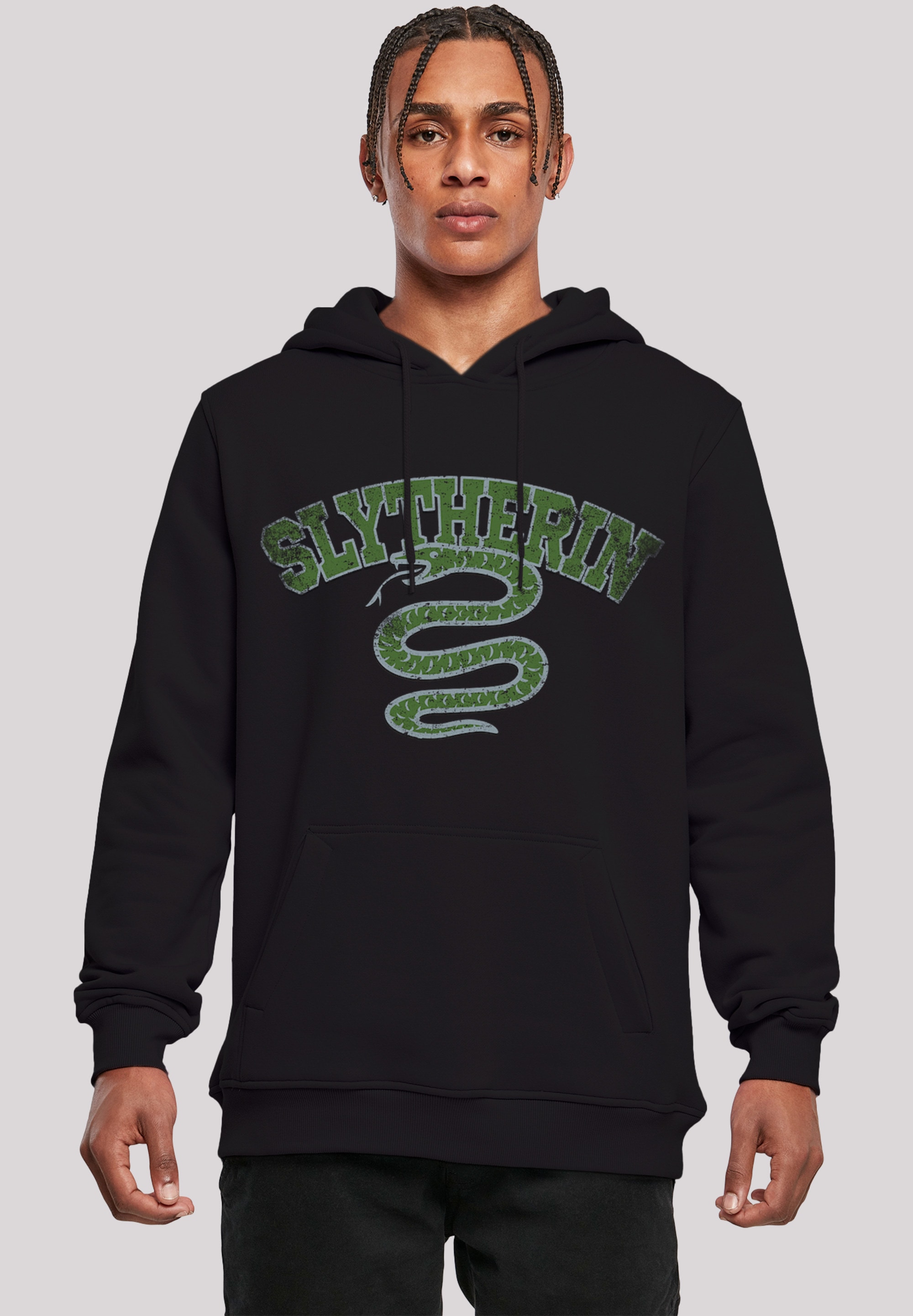 F4NT4STIC Kapuzenpullover "Harry Potter Slytherin Sport Wappen", Print