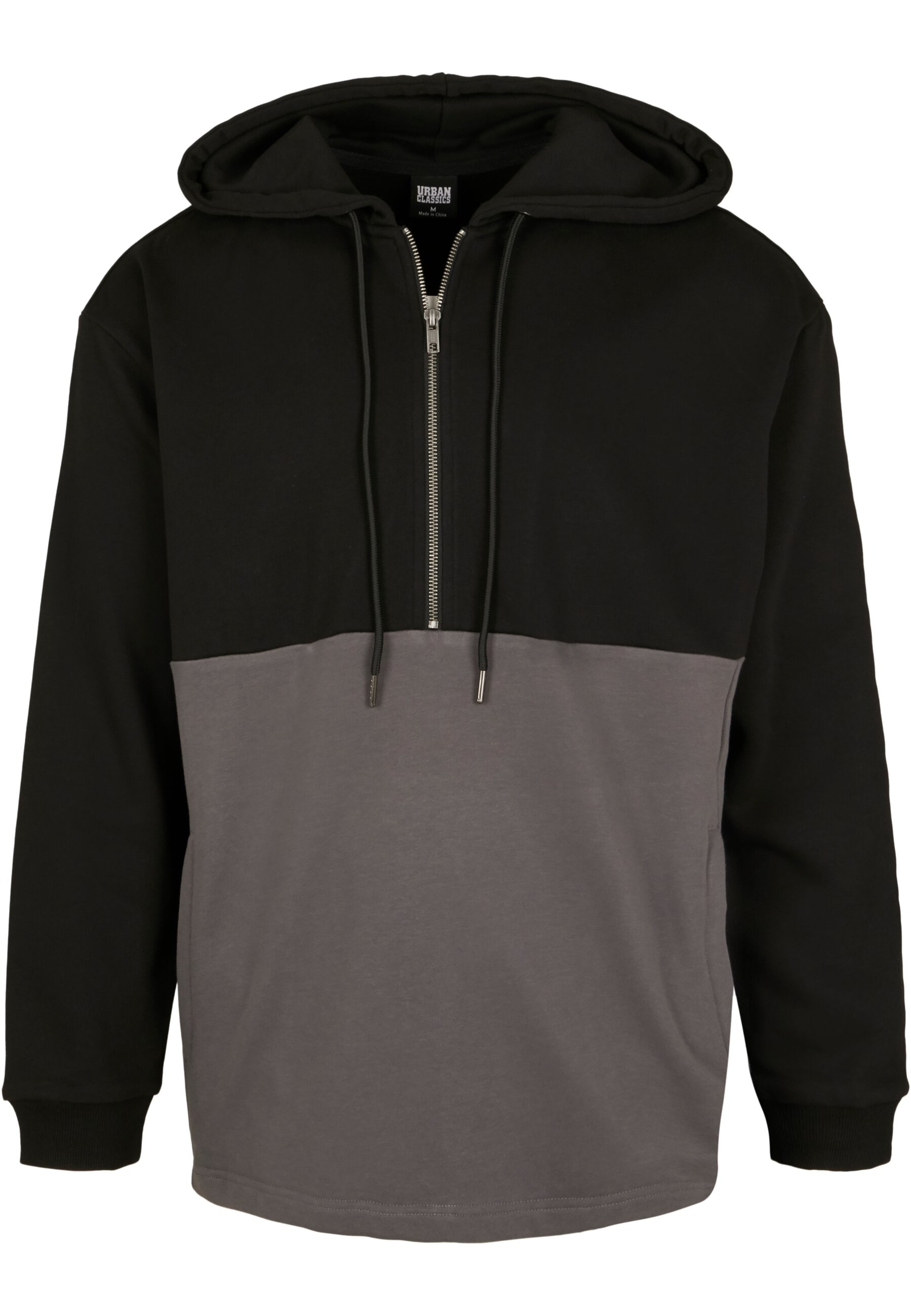 URBAN CLASSICS Sweater "Urban Classics Herren Relaxed Half Zip Hoodie"