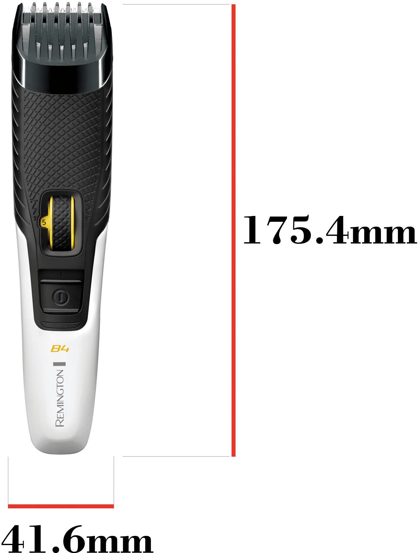 BAUR »Series Haar- MB4000«, Remington und Längeneinstellrad | mit Bartschneider 1 Aufsätze,