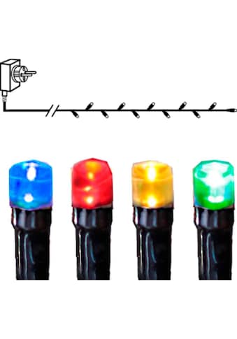 EGLO LED-Lichterkette »SERIE LED«, 80 St.-flammig, schwarz / 80X0,062W / Beleuchtung -... kaufen