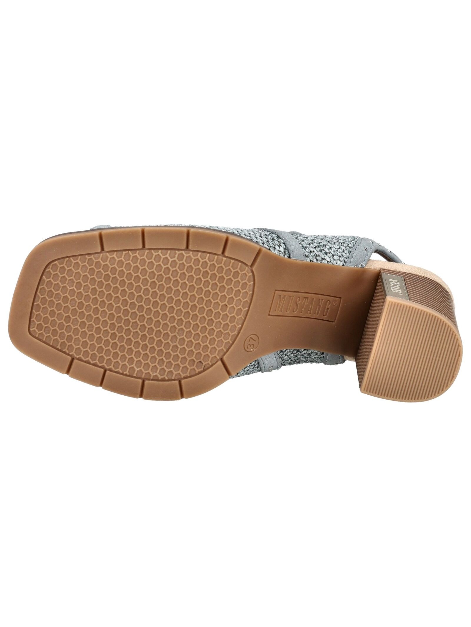 Mustang Shoes High-Heel-Sandalette »Mustang Shoes Sandalen Lederimitat/Textil«