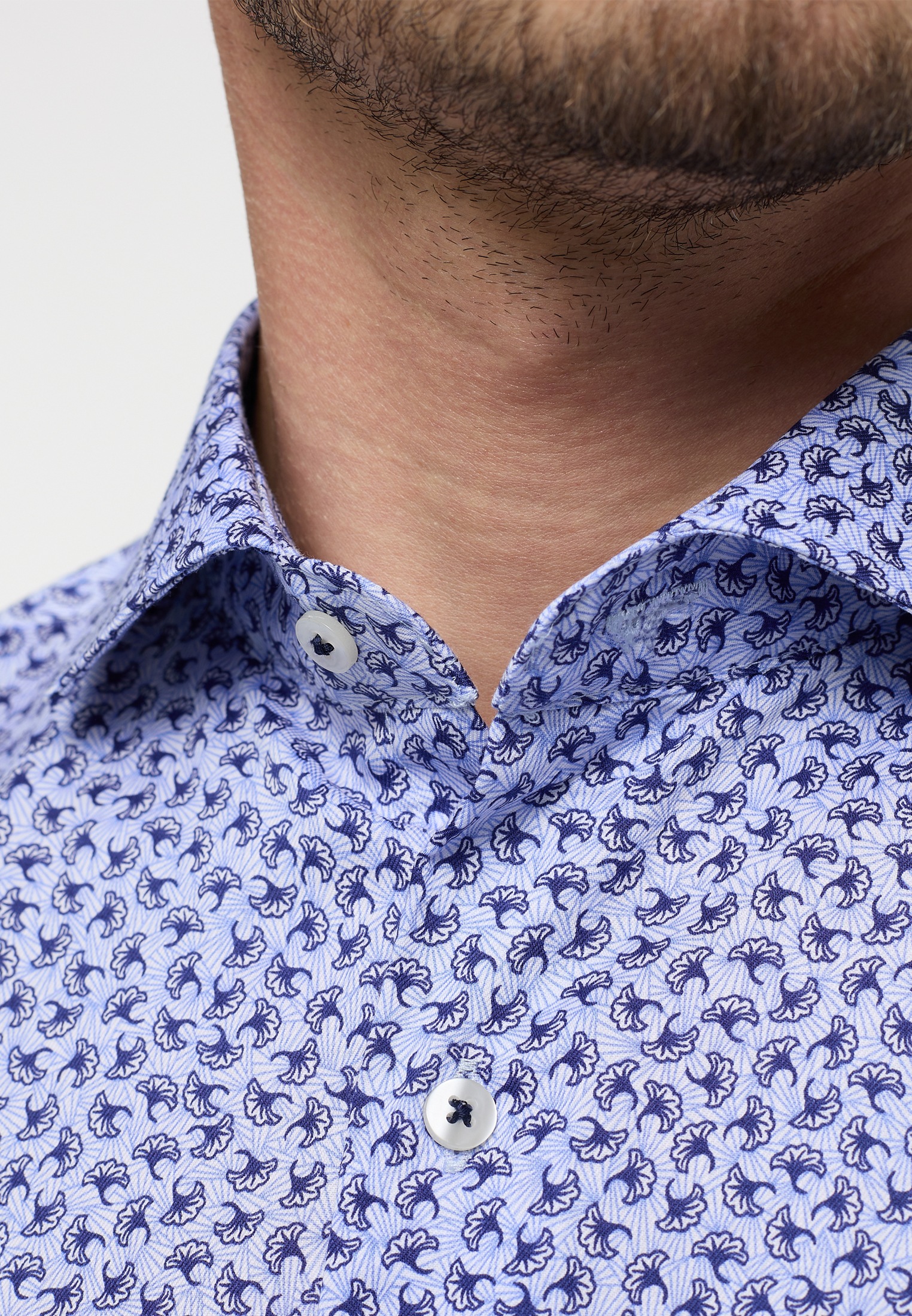 Eterna Langarmhemd »SLIM FIT«